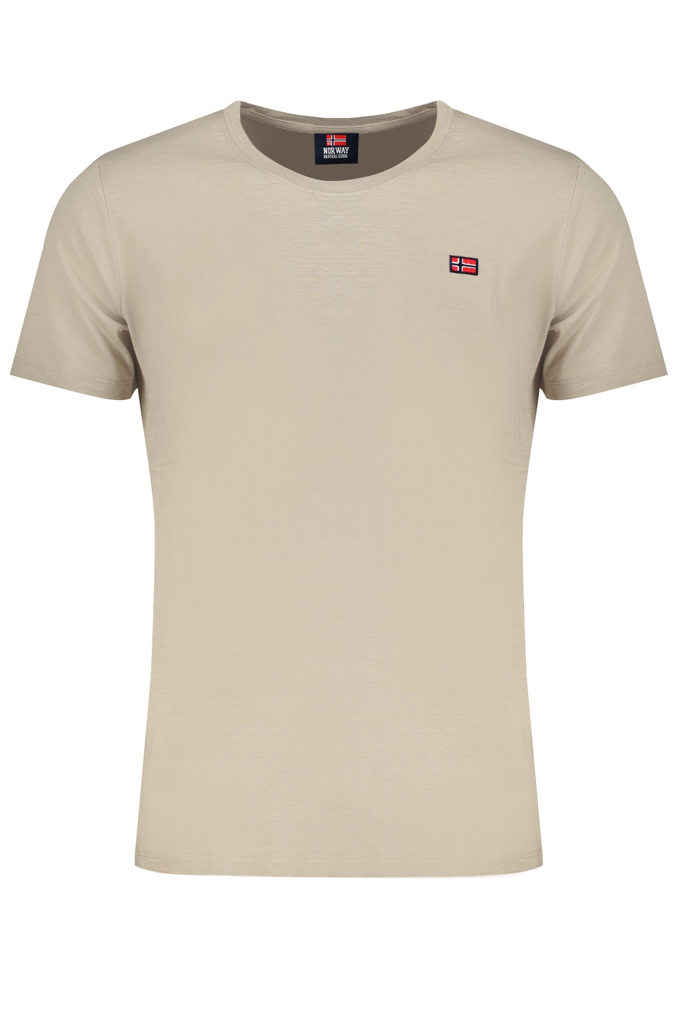836016_BESAND – Beiges Norwegen 1963 Kurzarm-T-Shirt Herren mit Rundhalsausschnitt – Größe: L, XL, 2XL, M – Farbe: Beige