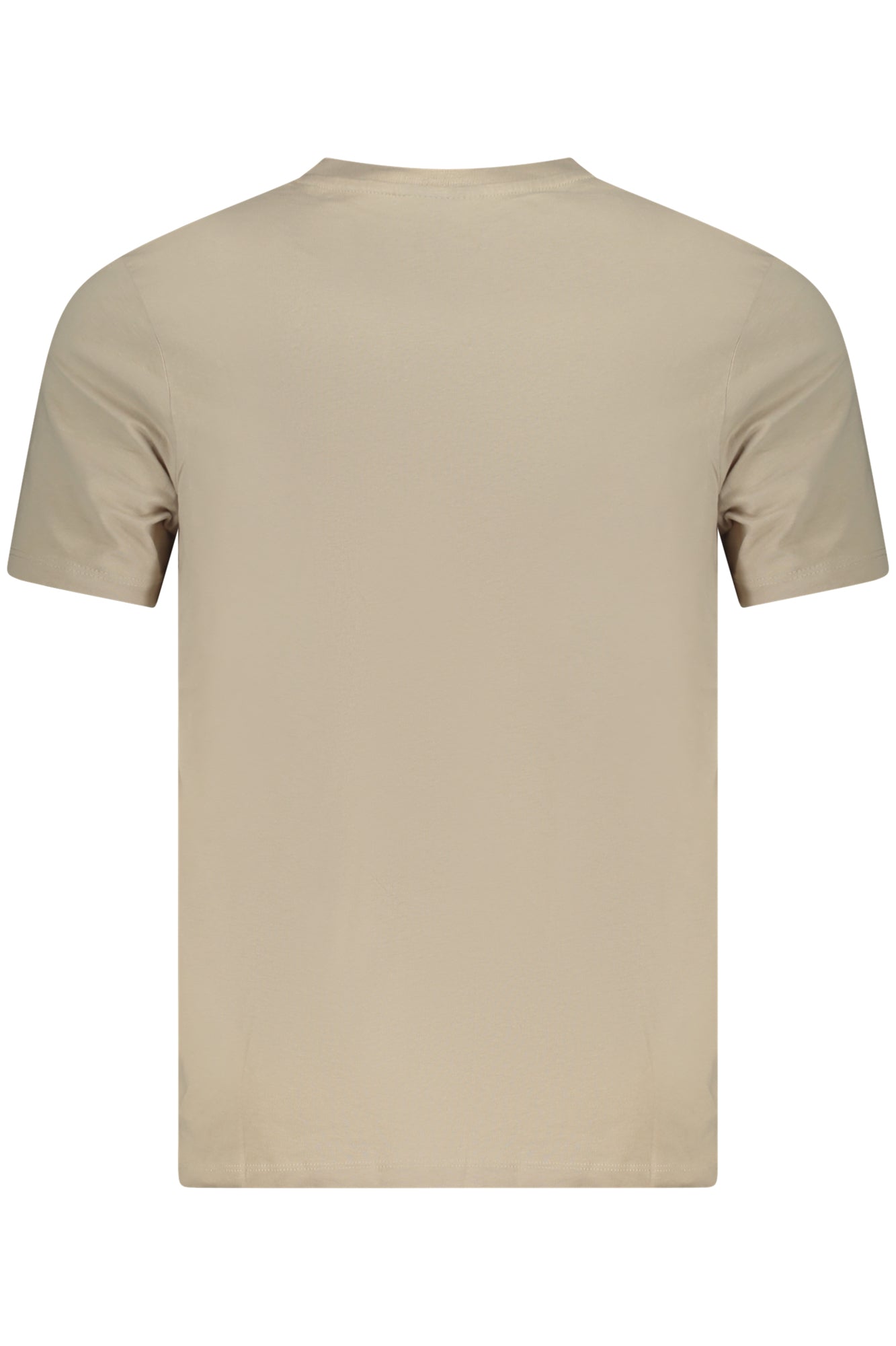 856026_BEROPE – Beiges Norwegen T-Shirt für Herren – Kurzarm mit Logo und Druck – Größe: M, L, XL, 2XL – Farbe: Beige