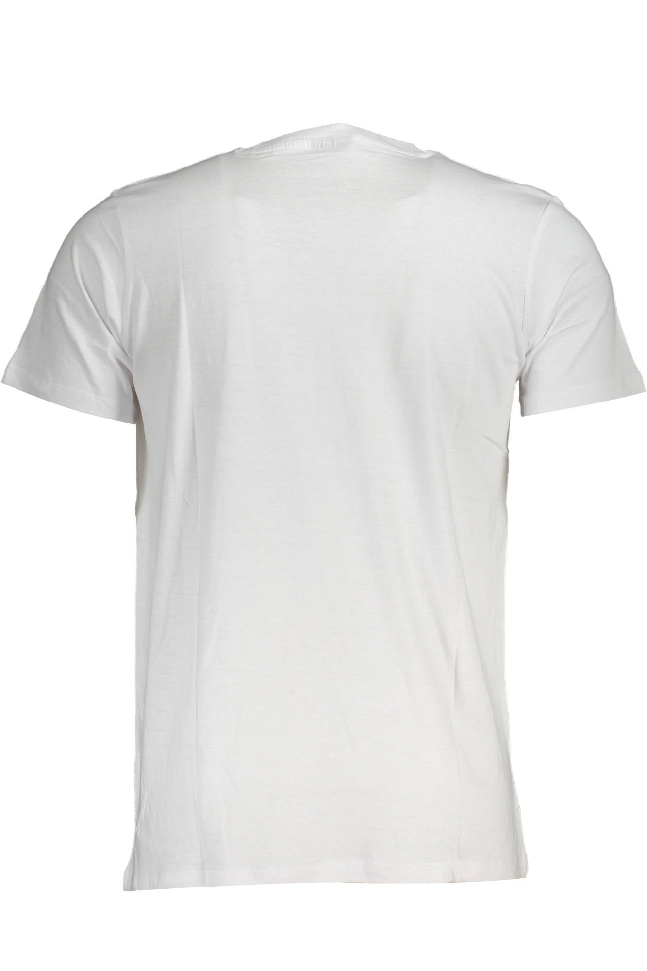 836010_BIANCO_WHITE – Weißes Norwegen 1963 Herren T-Shirt mit Applikation & Rundhals – Größe: M, L, XL, 2XL – Farbe: Bianco