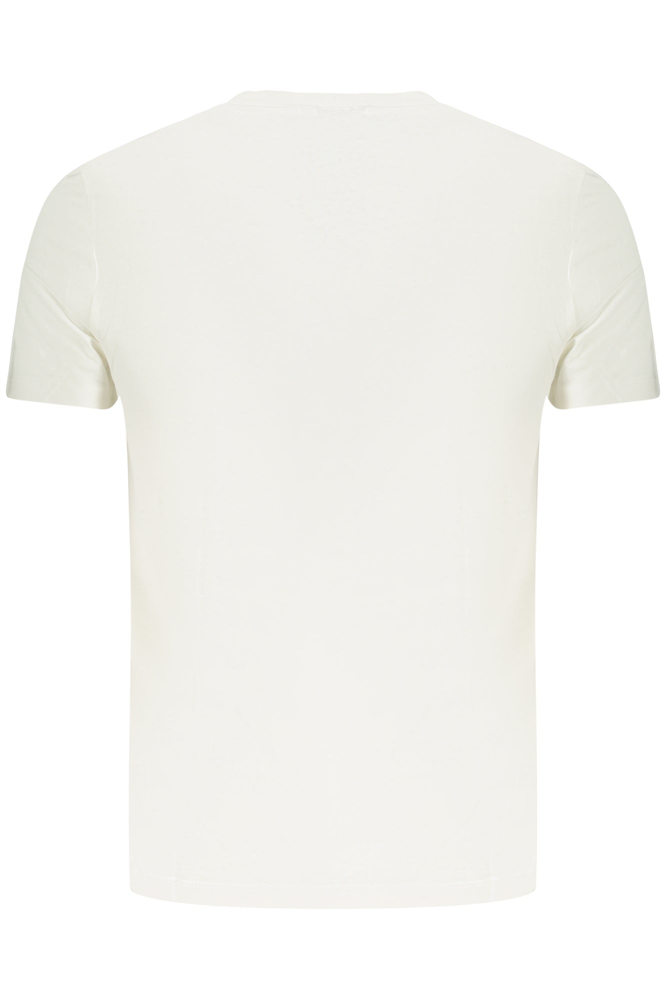 856040_BIWHITE – Herren Kurzarm T-Shirt Weiß mit Logo & Druck - Rundhals – Größe: M, L, XL, 2XL – Farbe: Bianco