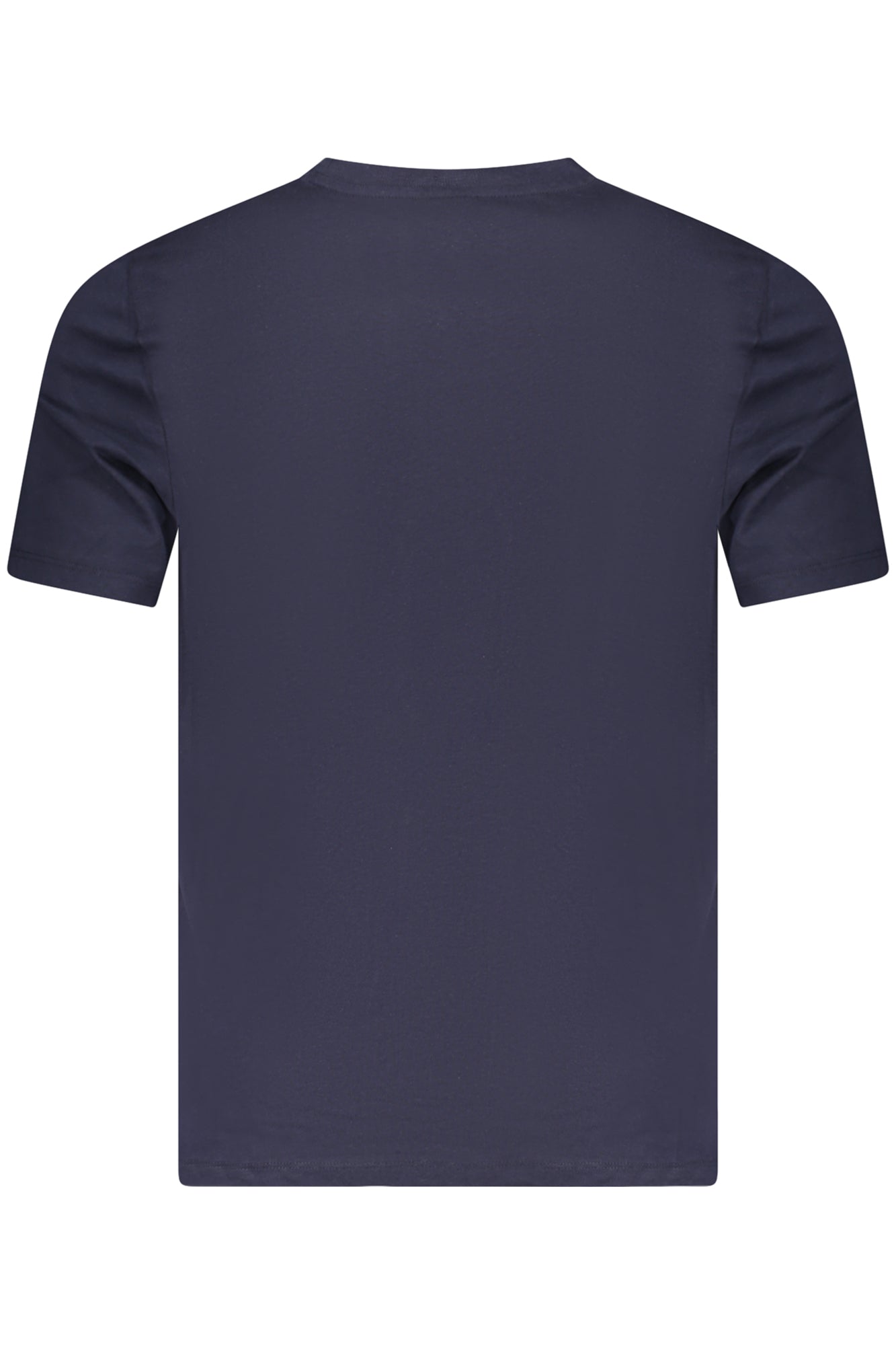 856026_BLNAVY – Herren Kurzarm T-Shirt Blau mit Logo Druck – Rundhals Design – Größe: M, L, XL, 2XL – Farbe: Blu