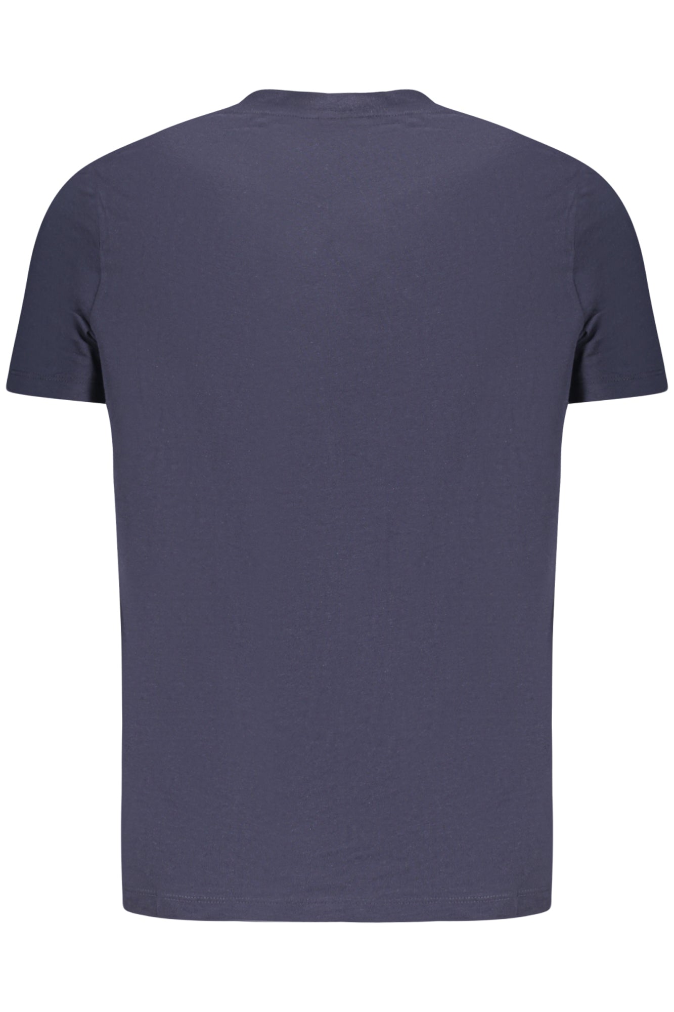 856040_BLNAVY – Herren T-Shirt Blau Kurzarm Rundhals mit Print und Logo – Größe: M, L, XL, 2XL – Farbe: Blu