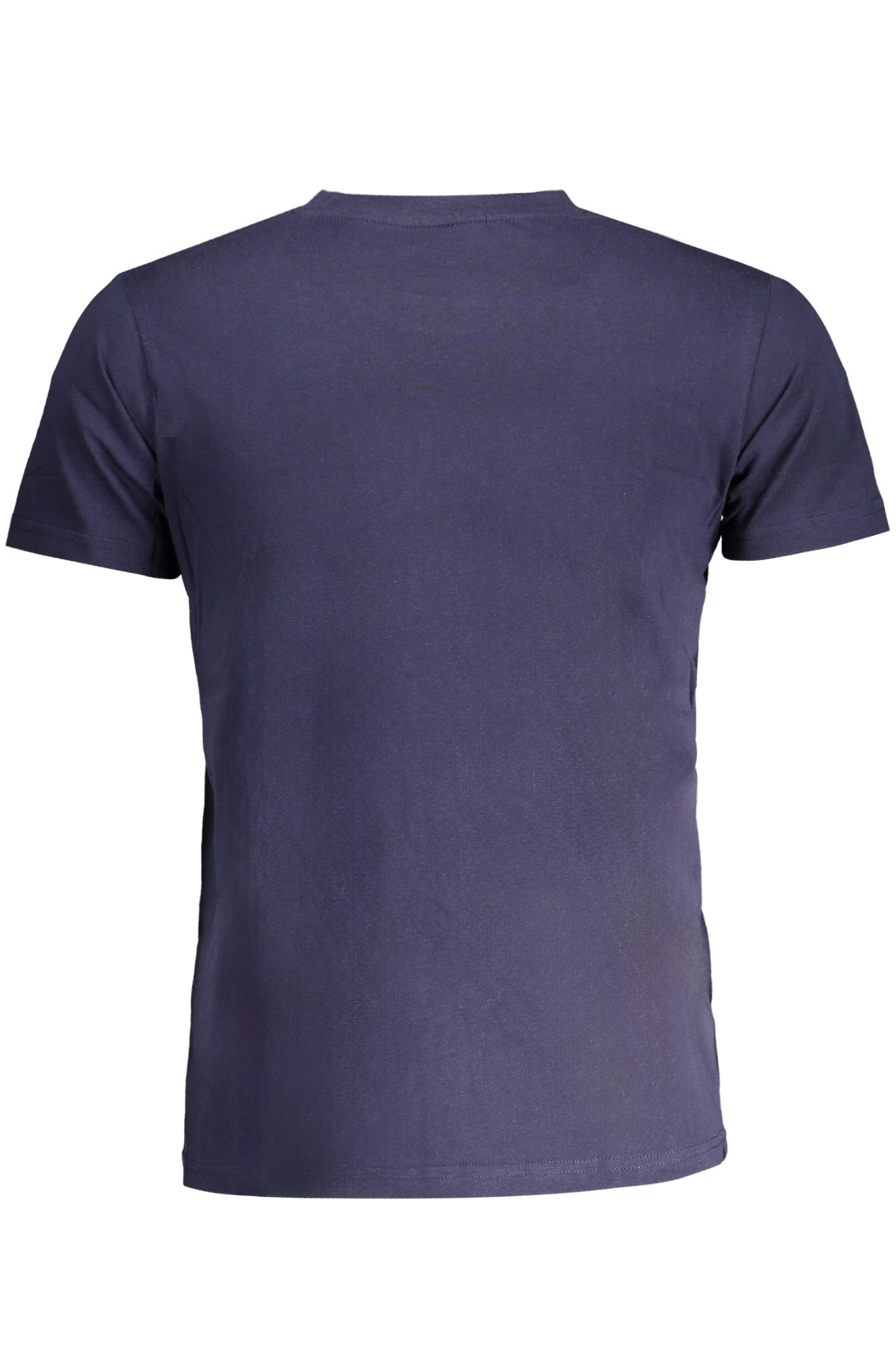 846013_BLBLU – Herren Kurzarm T-Shirt Blau mit Print und Rundhalsausschnitt – Größe: L, XL, M, 2XL – Farbe: Blu