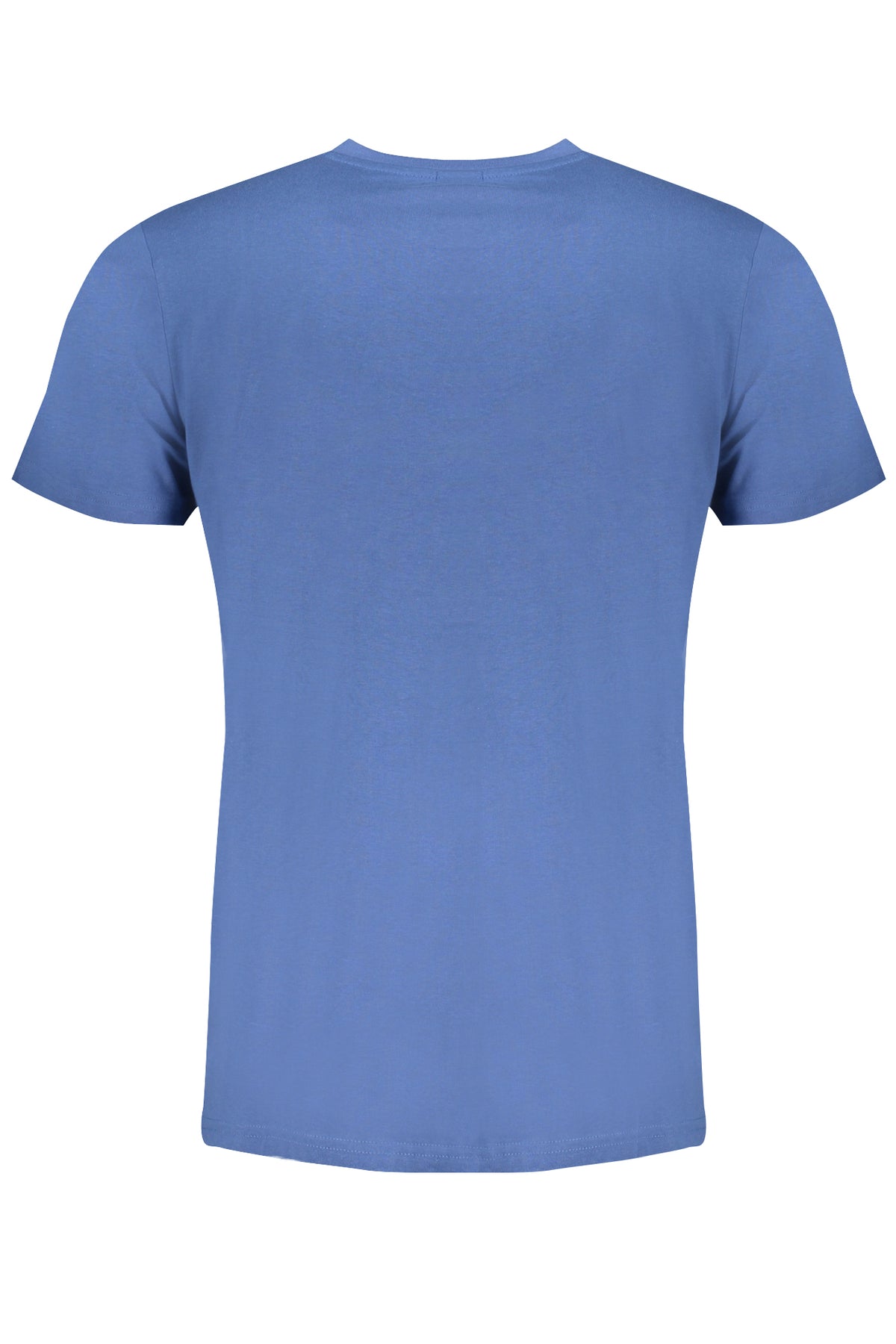 846020_BLDENIM – Herren Kurzarm T-Shirt Blau - Rundhals mit Print & Logo – Größe: M, L, XL, 2XL – Farbe: Blu