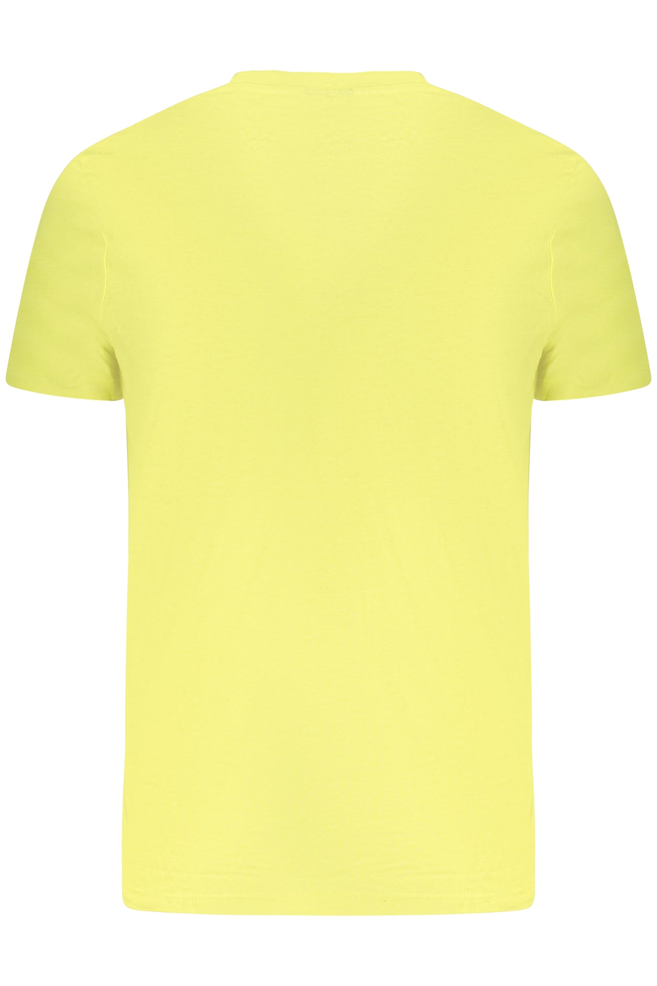 846019_GIZEST – Herren Kurzarm T-Shirt Gelb - Nordischer Stil mit Printmotiv – Größe: S, M, L, XL, 2XL, 3XL – Farbe: Giallo
