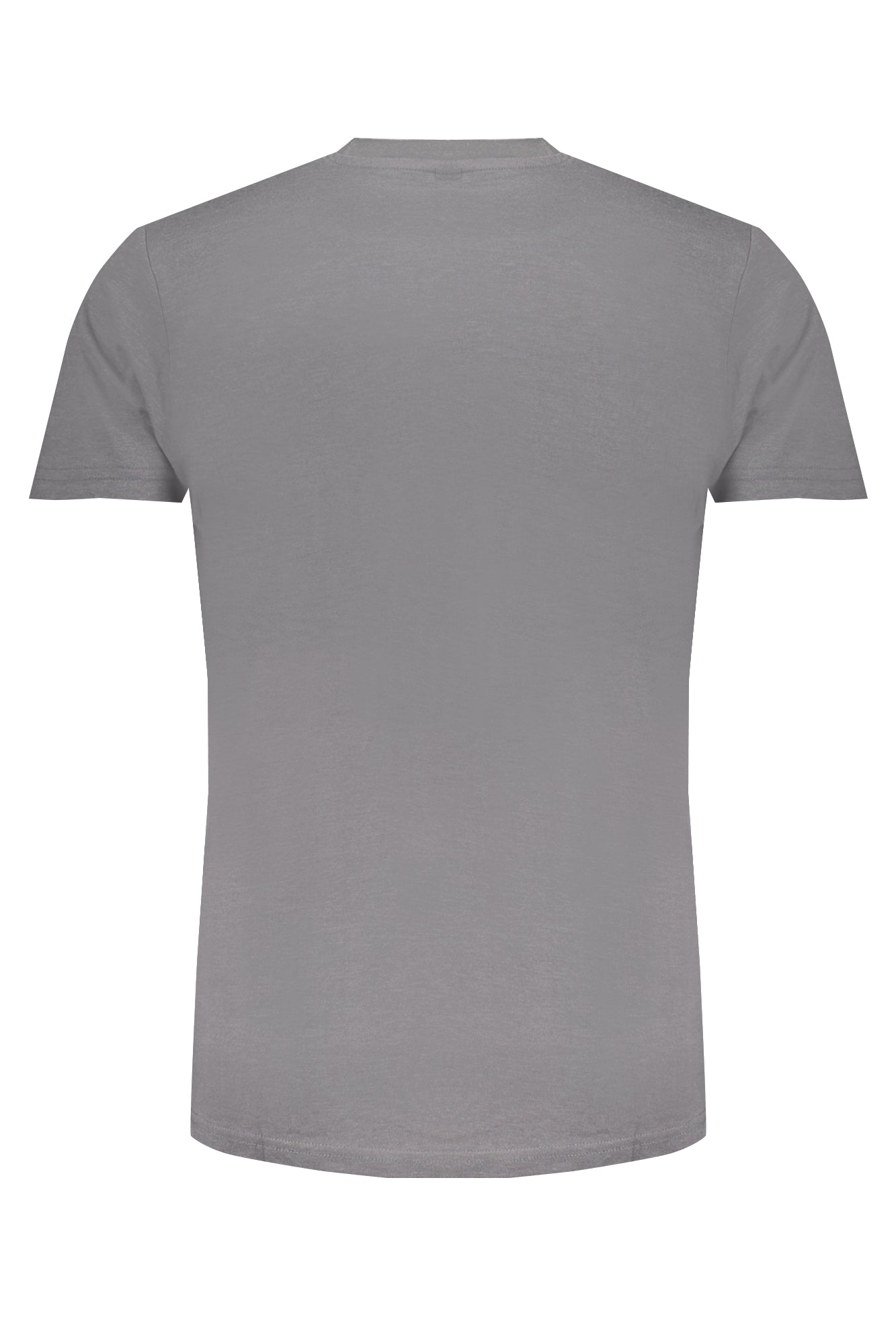 846061_GRREVET – Graues Herren T-Shirt 1963: Kurzarm, Rundhals & Stickerei-Details – Größe: M, L, XL, 2XL – Farbe: Grigio