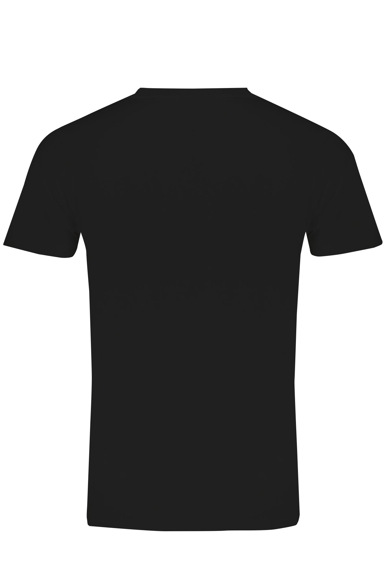 846019_NEBLACK – Herren T-Shirt: Kurzarm, Rundhals, Schwarz - Norwegen 1963 Design – Größe: M, L, XL, 2XL – Farbe: Nero