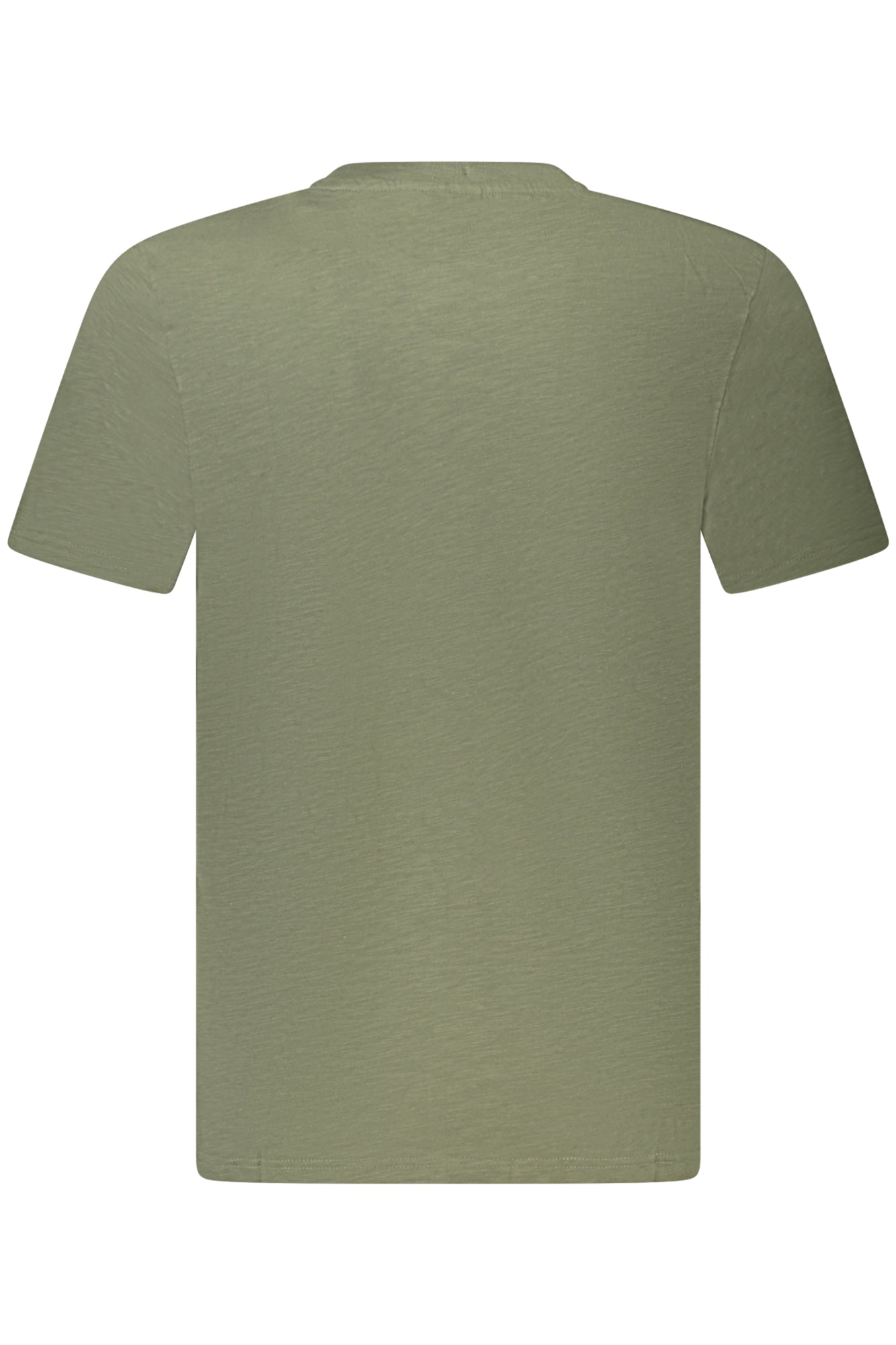 836016_VEARMY – Grünes Herren Kurzarm T-Shirt mit Rundhals und Logo Applikation – Größe: M, L, XL, 2XL – Farbe: Verde