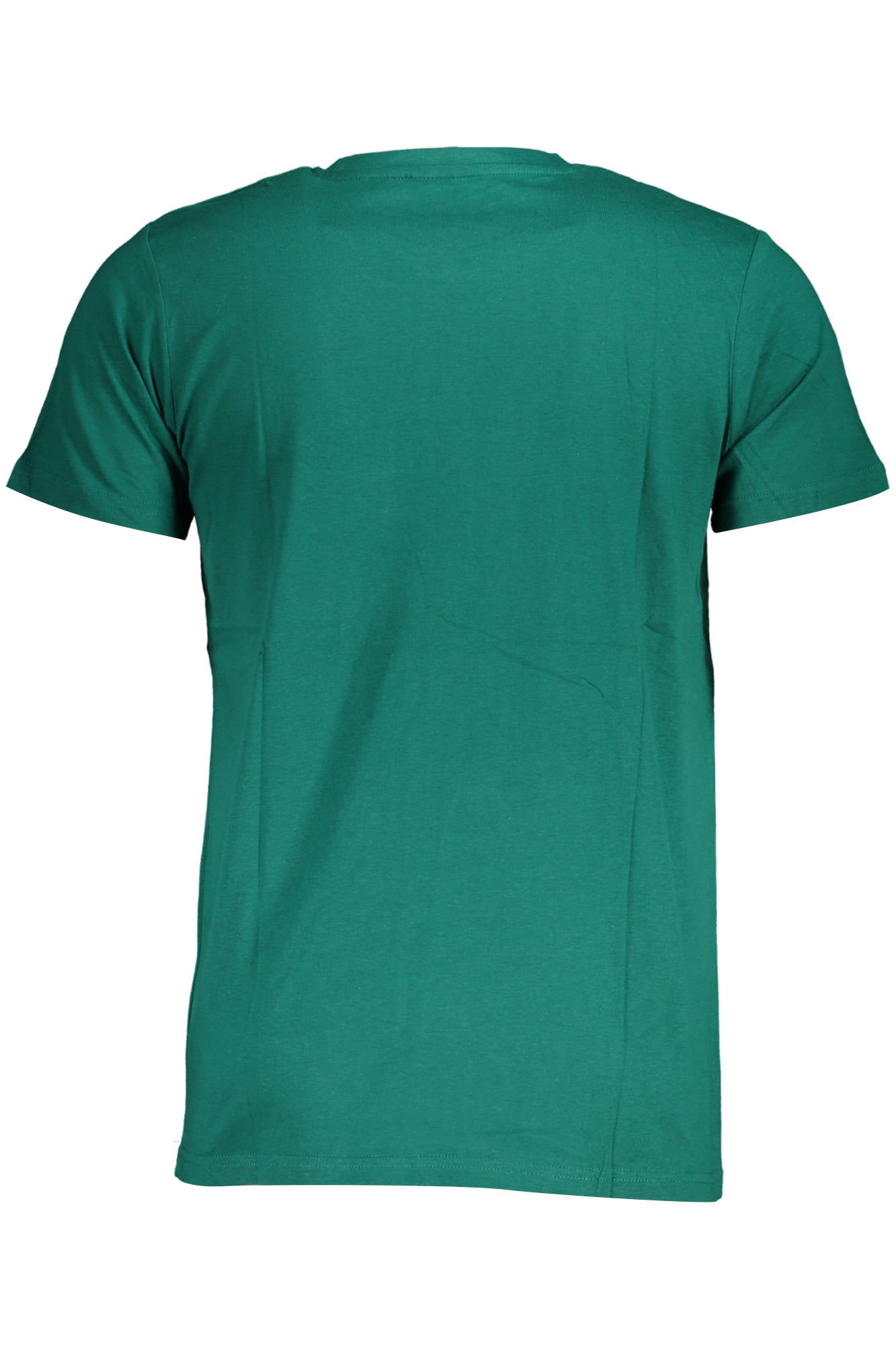 836010_VERDE_MUSK – Grünes Herren T-Shirt 1963 mit Rundhalsausschnitt und Applikation – Größe: M, L, XL, 2XL – Farbe: Verde