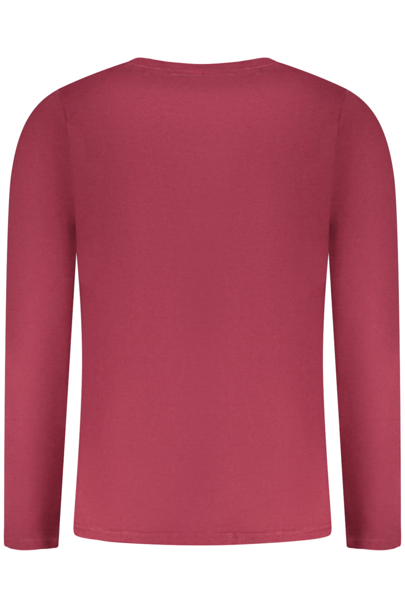 856072_ROMERLOT – Stylisches Herren Langarmshirt mit Rundhals und Applikation in Rot – Größe: S, M, L, XL, 2XL, 3XL – Farbe: Rosso