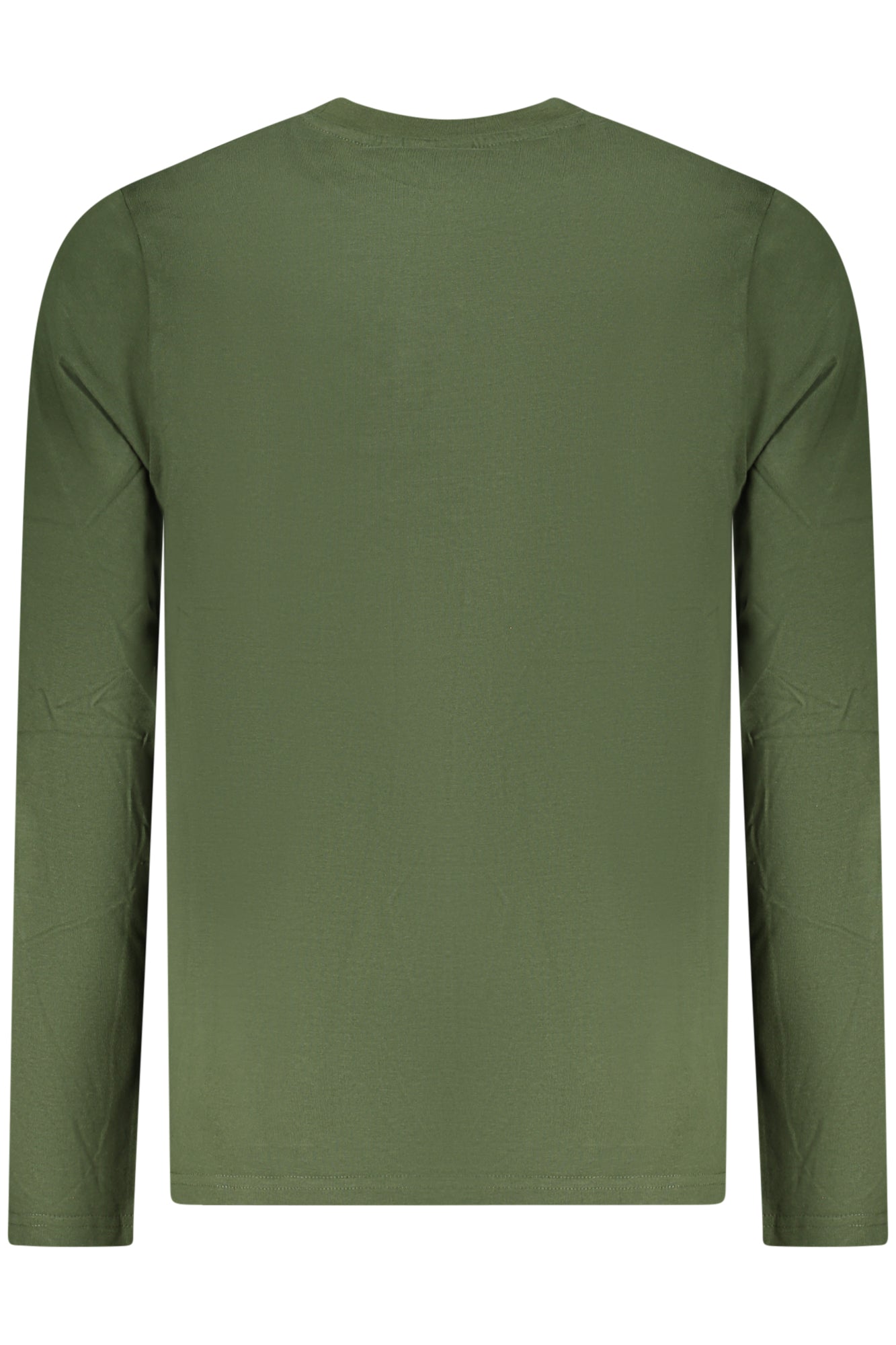 856072_VEARMY – Herren Langarmshirt Grün mit Norwegen-Applikation und Rundhalsausschnitt – Größe: S, M, L, XL, 2XL, 3XL – Farbe: Verde