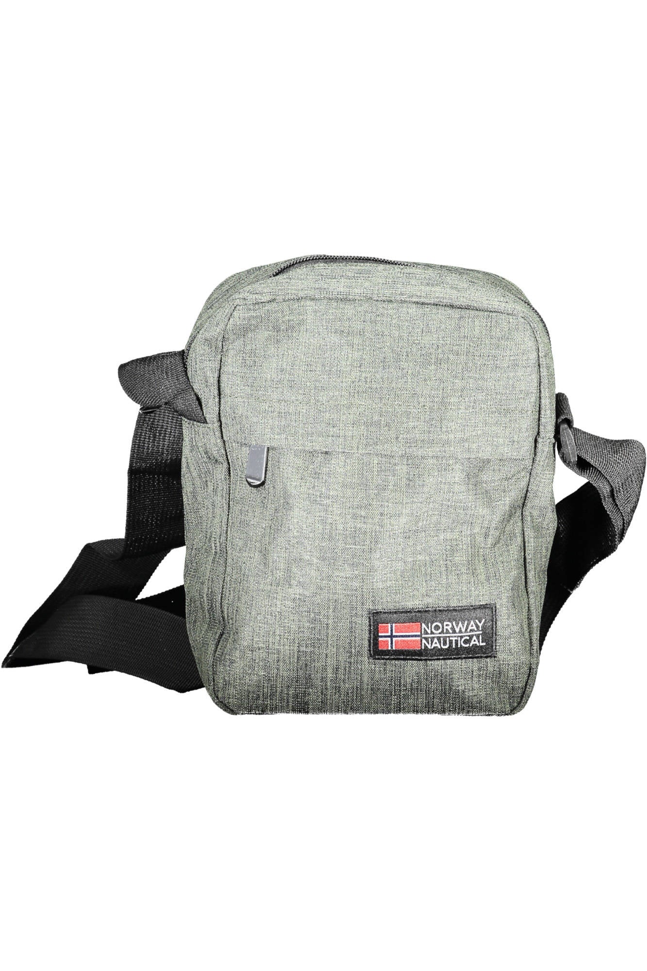 830003_VERDE_MILITY – Grüne Herren-Umhängetasche mit verstellbarem Riemen und Reißverschluss – Größe: UNI – Farbe: Verde