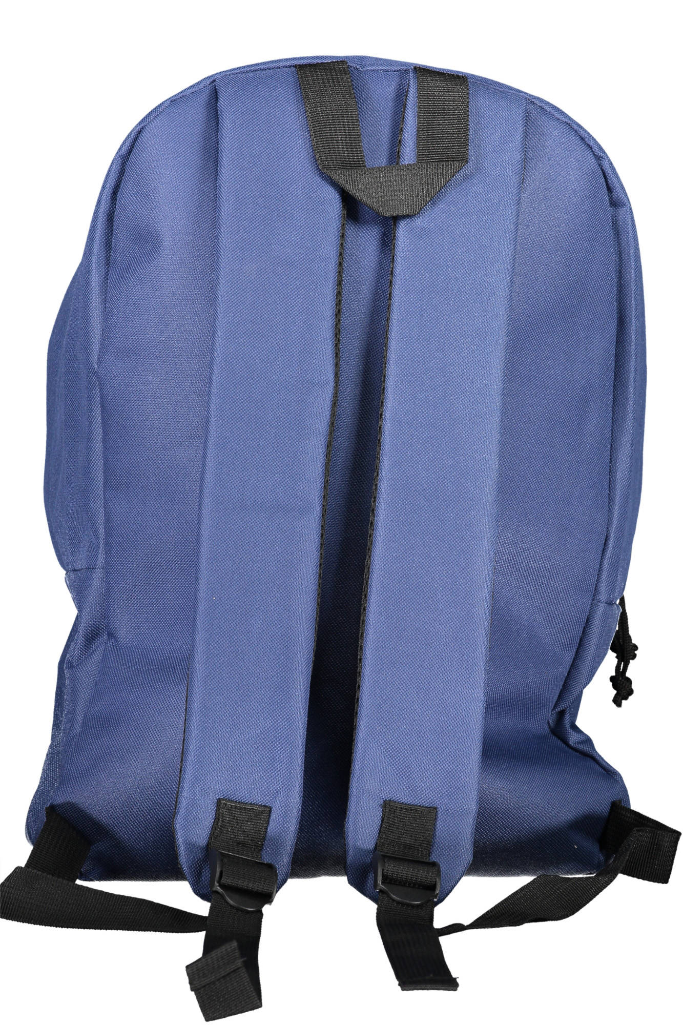 830002_BLU_BLU – Stylischer blauer Herrenrucksack mit Stickerei & Außentasche – Größe: UNI – Farbe: Blu