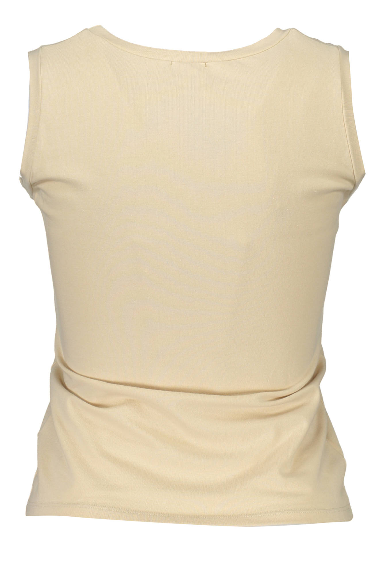 Y23B_BEIGE_0034 – Stylisches Damen-Tanktop Beige mit Pailletten und Rundhalsausschnitt – Größe: 0 – Farbe: Beige