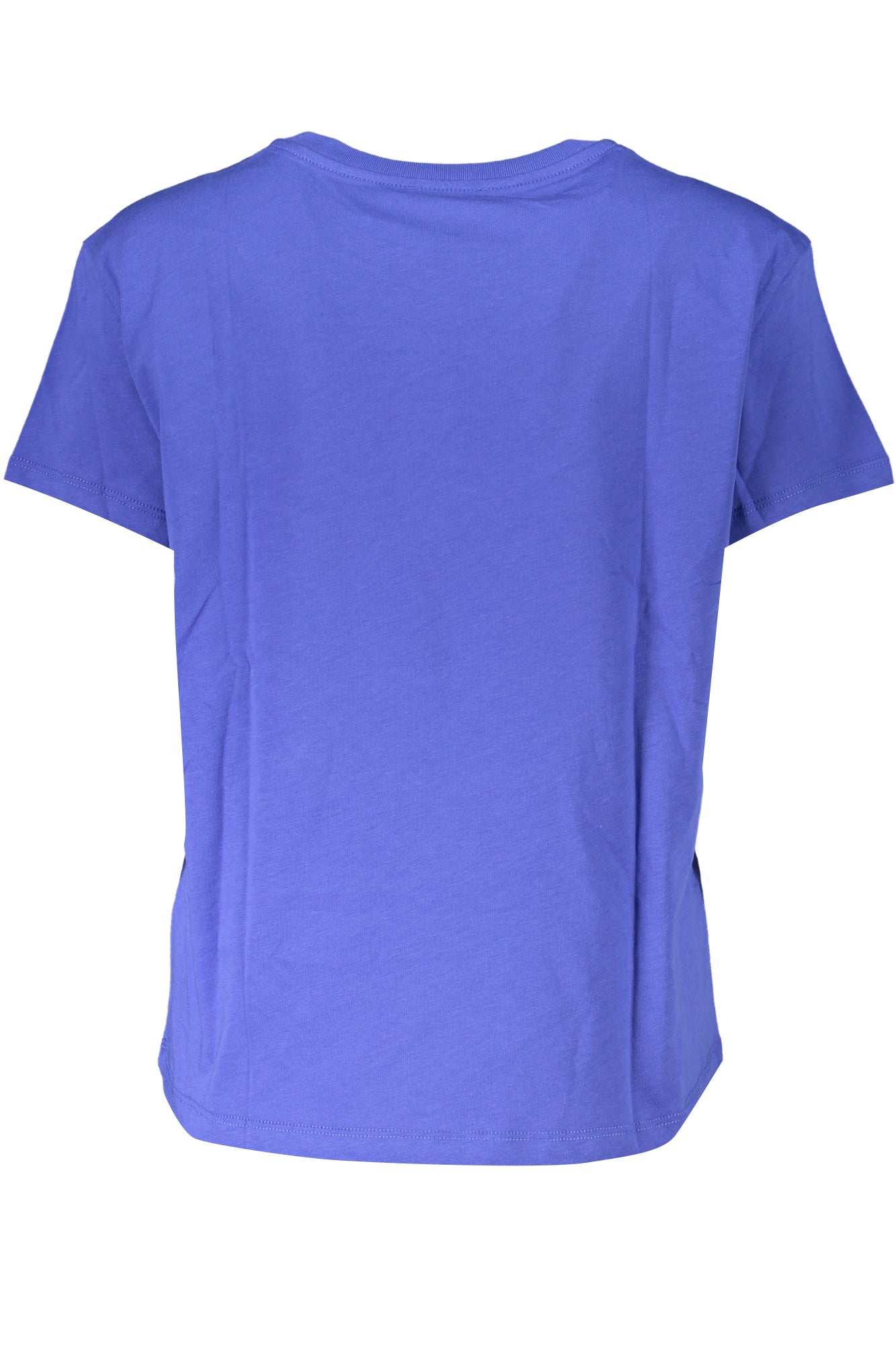 2M4373J111_BLCA01 – Stylisches Damen-T-Shirt aus Bio-Baumwolle mit Logo-Print, Blau – Größe: XS, S, M, L – Farbe: Blu