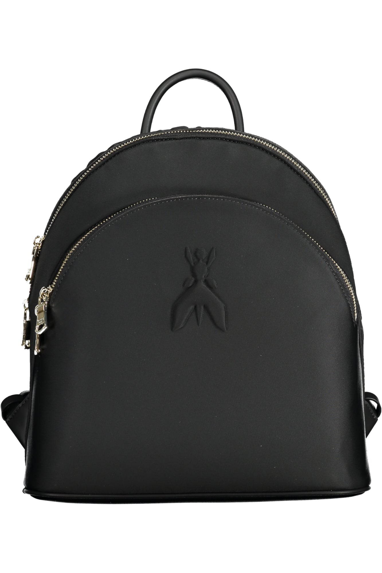 8B0056A383_NEK103 – Eleganter Damen Rucksack Schwarz: Praktisch & Stilvoll mit Logo – Größe: UNI – Farbe: Nero