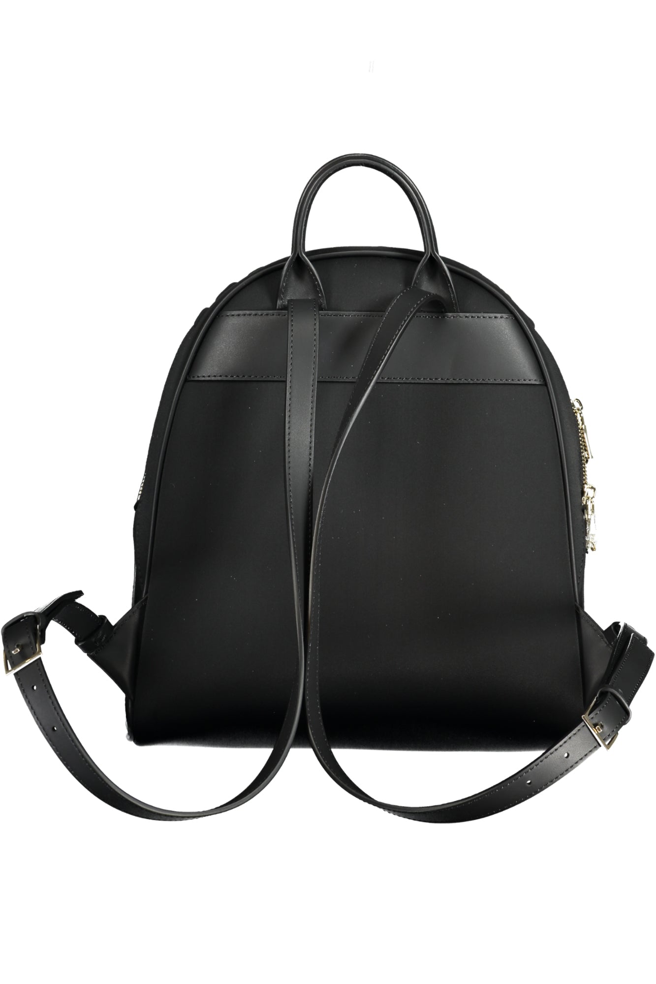 8B0056A383_NEK103 – Eleganter Damen Rucksack Schwarz: Praktisch & Stilvoll mit Logo – Größe: UNI – Farbe: Nero