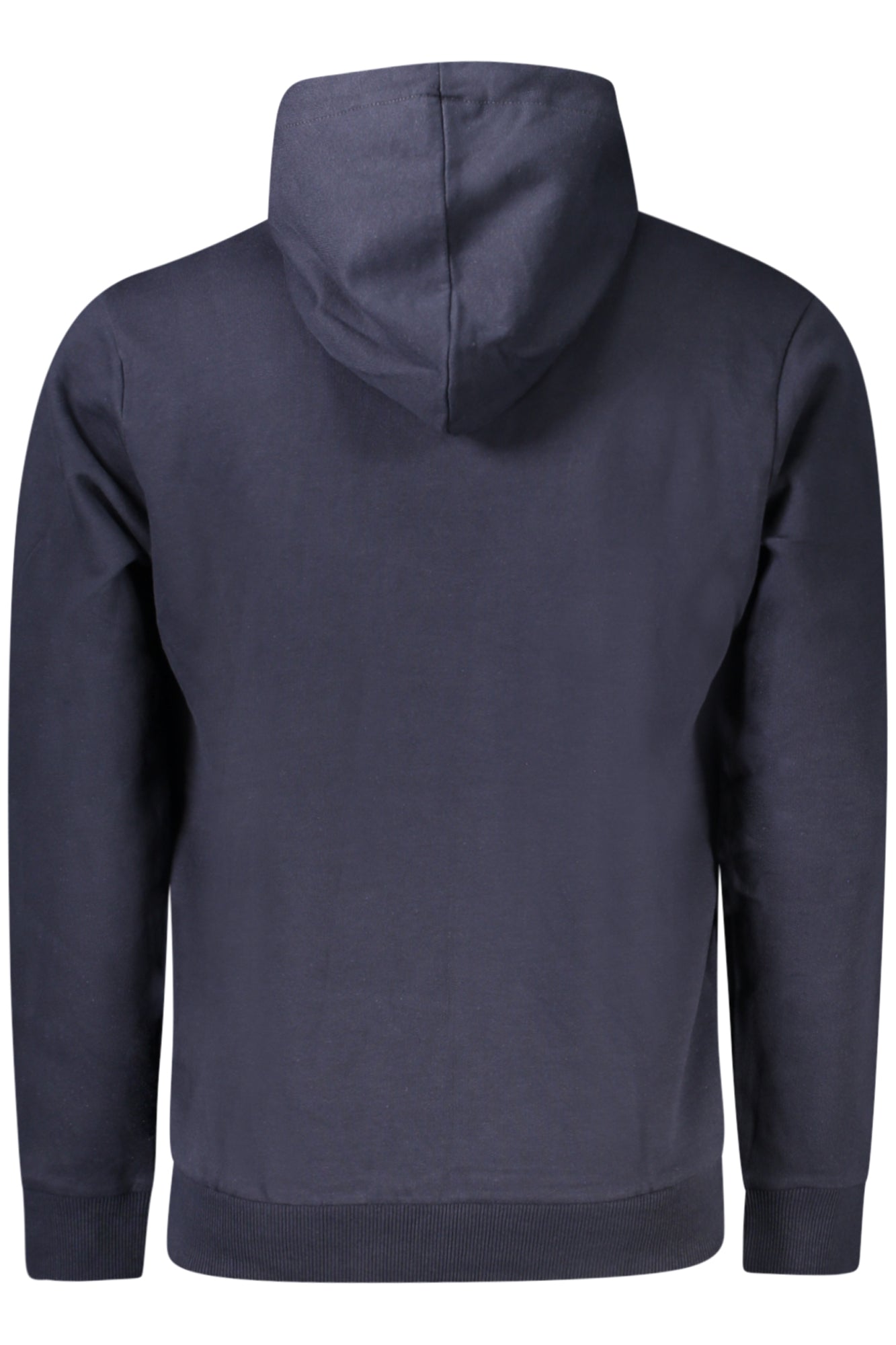 PM582839ESSENTIALHOODIE_BL594 – Nachhaltiges Herren-Sweatshirt in Blau mit Kapuze und Kängurutasche – Größe: S, M, L, XL, 2XL – Farbe: Blu