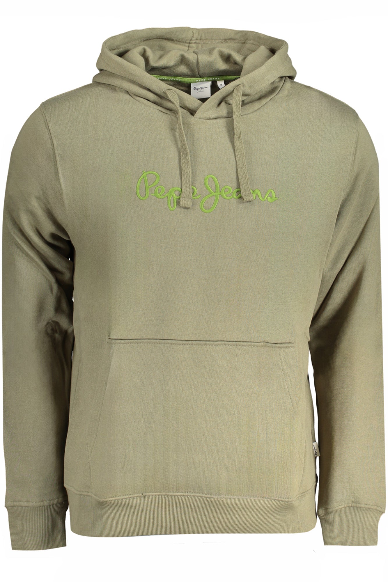 PM582716NEWJOEHOODIE_VE734 – Grünes Herren-Sweatshirt - Kapuzenpullover aus Bio-Baumwolle – Größe: S, M, L, 2XL, XL – Farbe: Verde