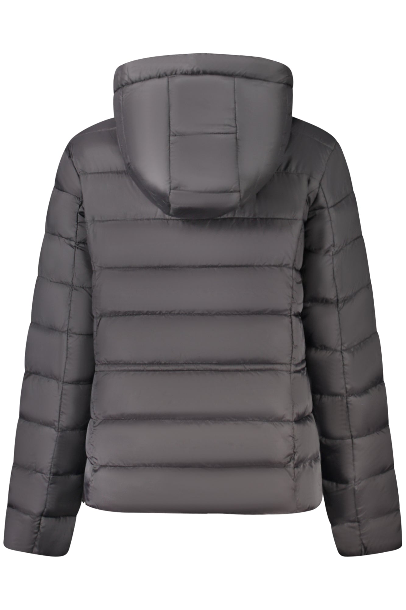 PL4024378SALLYSHORT_NE999 – Wasserabweisende Damenjacke mit Kapuze und Taschen, Schwarz – Größe: XS, S, M, L, XL – Farbe: Nero