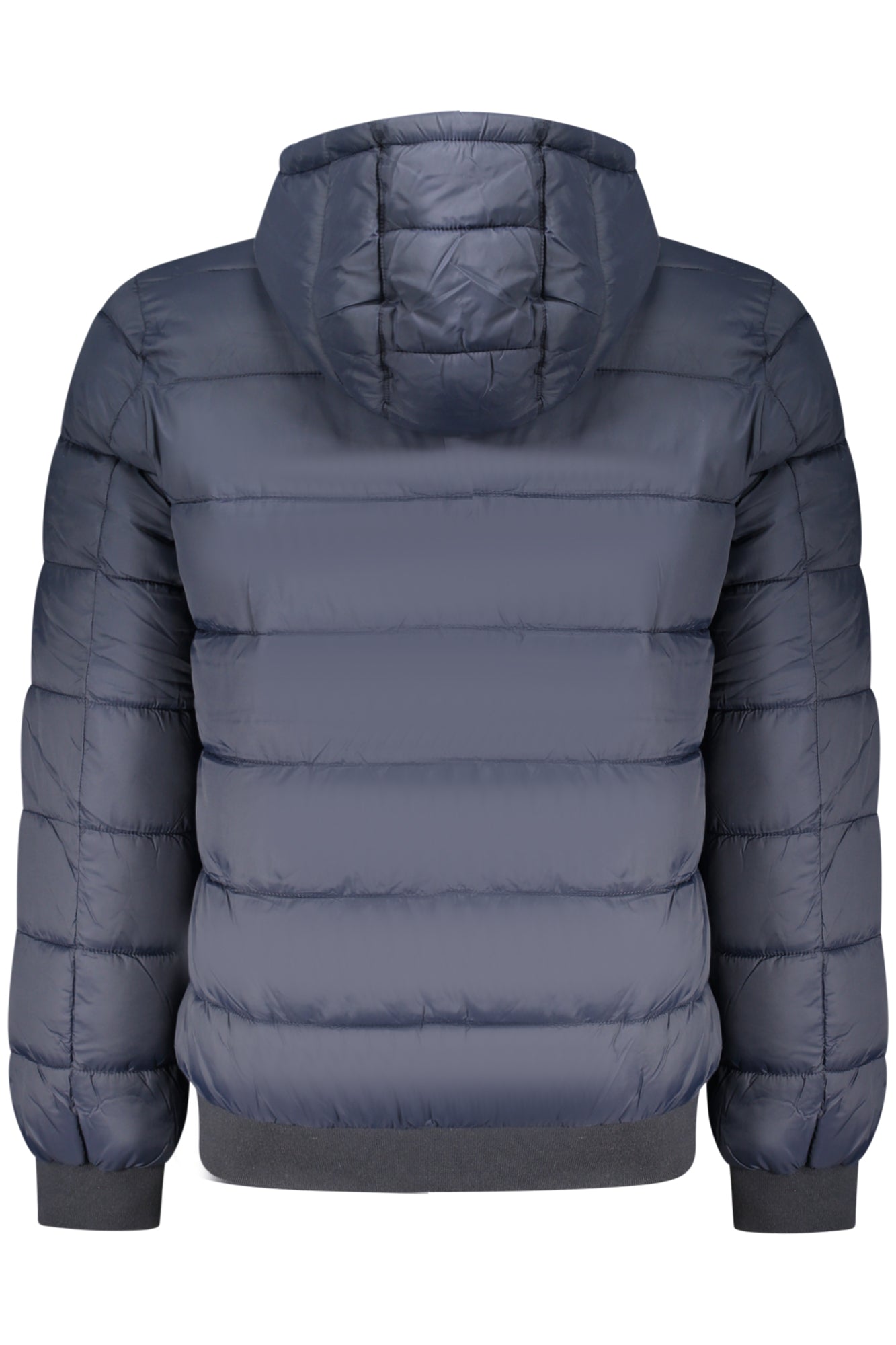 PM4027187PUFFER HOOD_BL594 – Herrenjacke Blau mit Kapuze und Taschen - Stilvolle Outdoor-Mode – Größe: S, M, L, XL, 2XL – Farbe: Blu