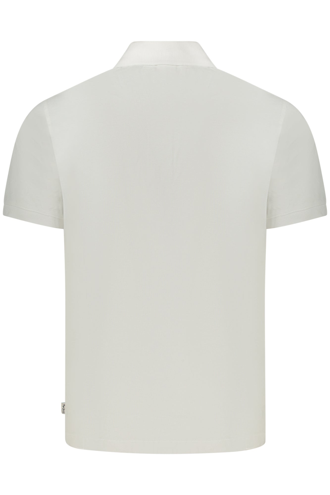 PM542298ESSENTIALPOLO_BI800 – Herren Kurzarm Poloshirt Weiß aus Bio-Baumwolle mit Stickerei – Größe: S, M, L, XL, 2XL – Farbe: Bianco