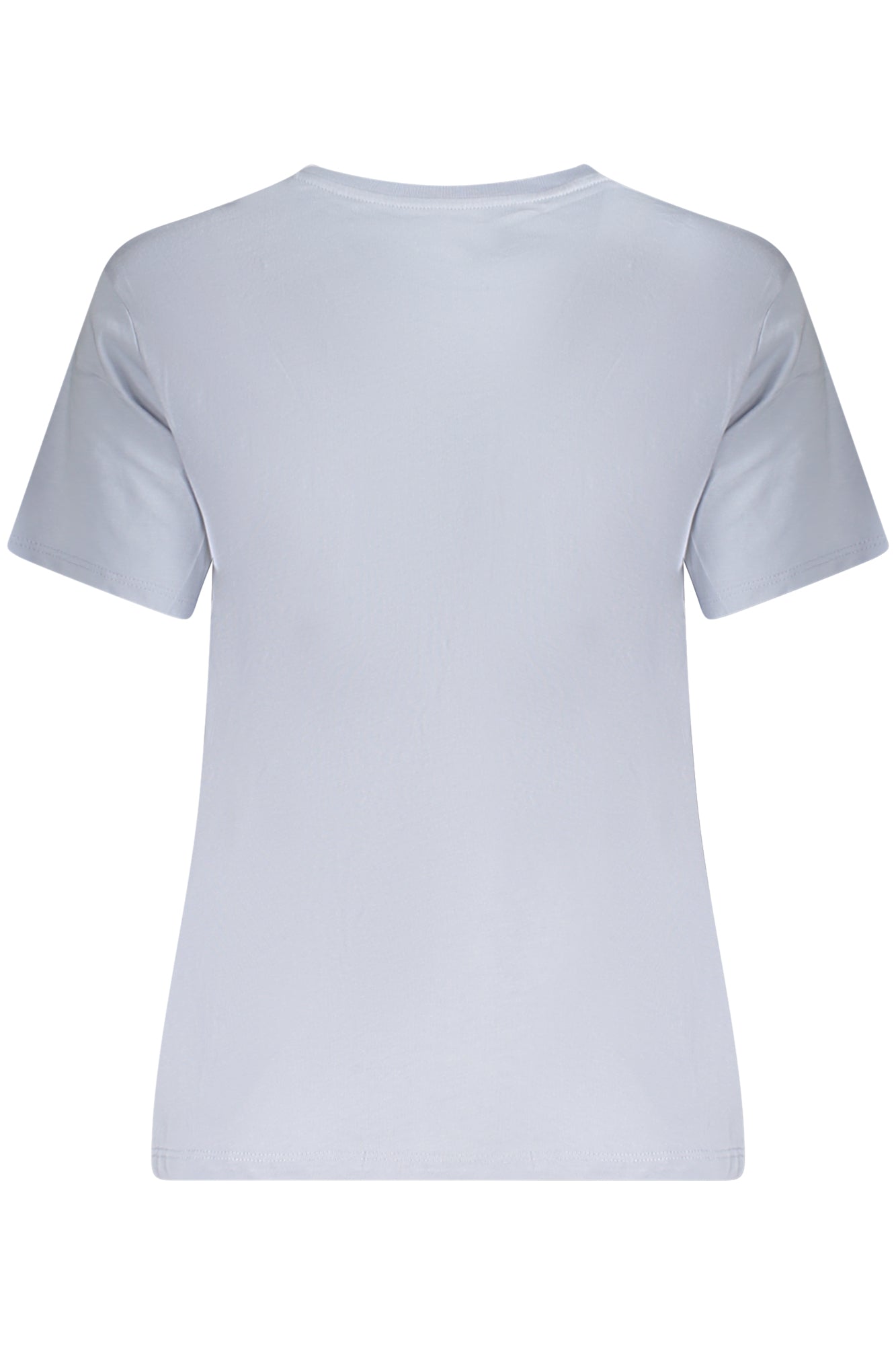 PL506012MACY_AZ516 – Damen T-Shirt Blau | Kurzarm & Rundhals | 100% Nachhaltige Baumwolle – Größe: XS, S, M, L, XL – Farbe: Azzurro