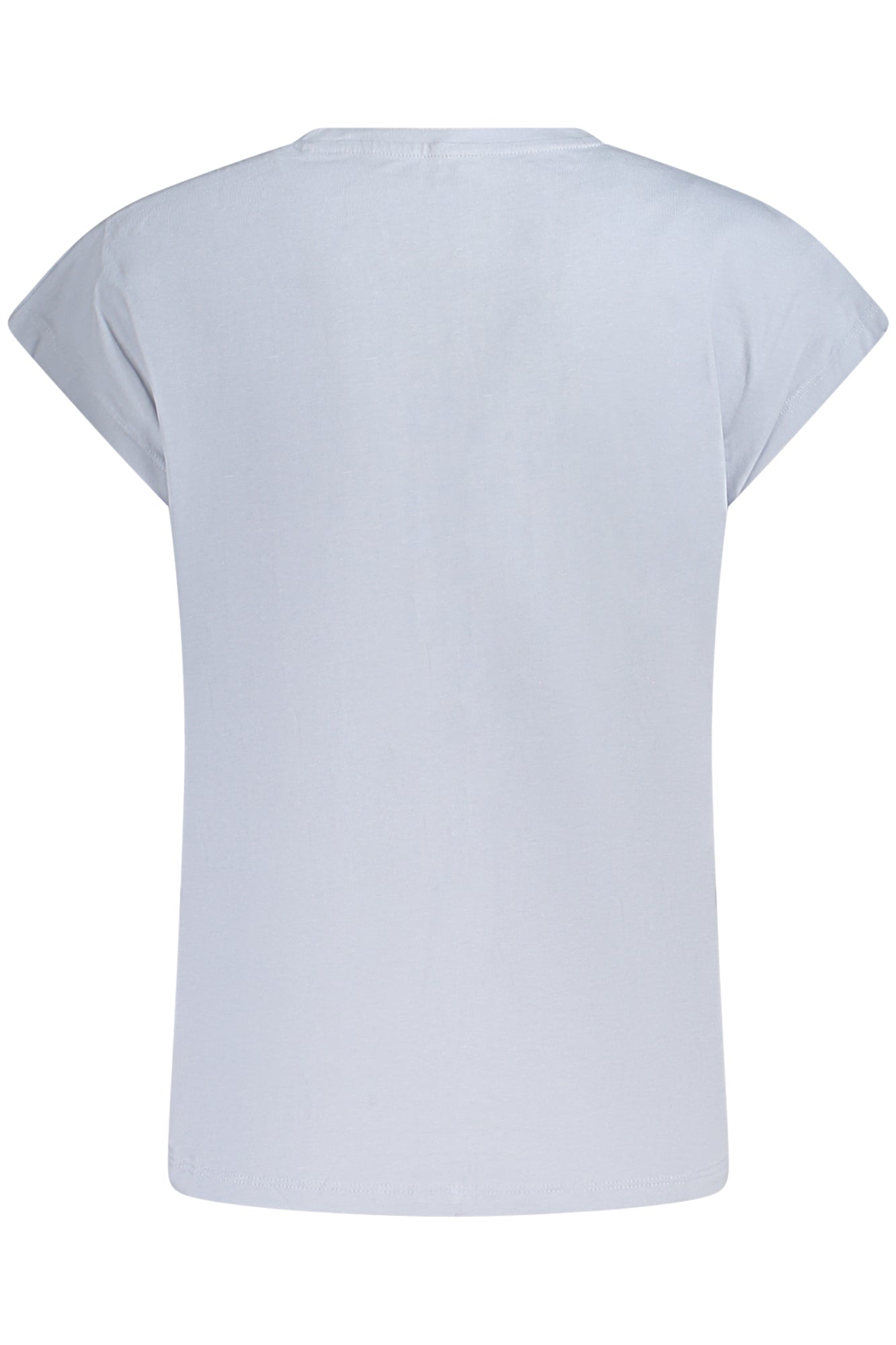 PL506030BLOOMA_AZ516 – Damen Kurzarm T-Shirt Blau - Nachhaltige Baumwolle, Rundhals, Logo – Größe: XS, S, M, L, XL – Farbe: Azzurro