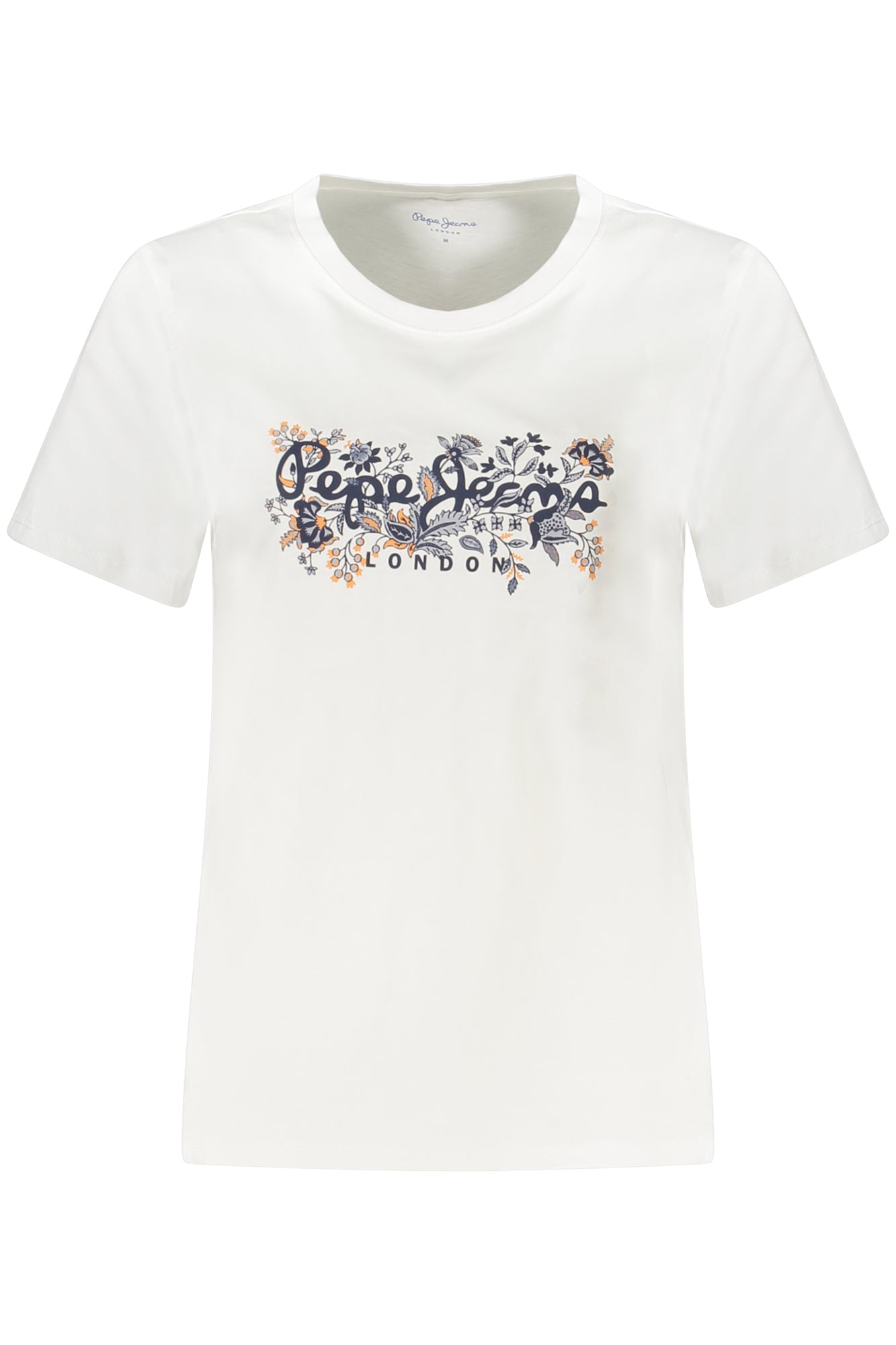 PL506034ROSALIND_BI800 – Damen Kurzarm T-Shirt Weiß | Nachhaltige Baumwolle, Weiter Ausschnitt – Größe: XS, S, M, L, XL – Farbe: Bianco