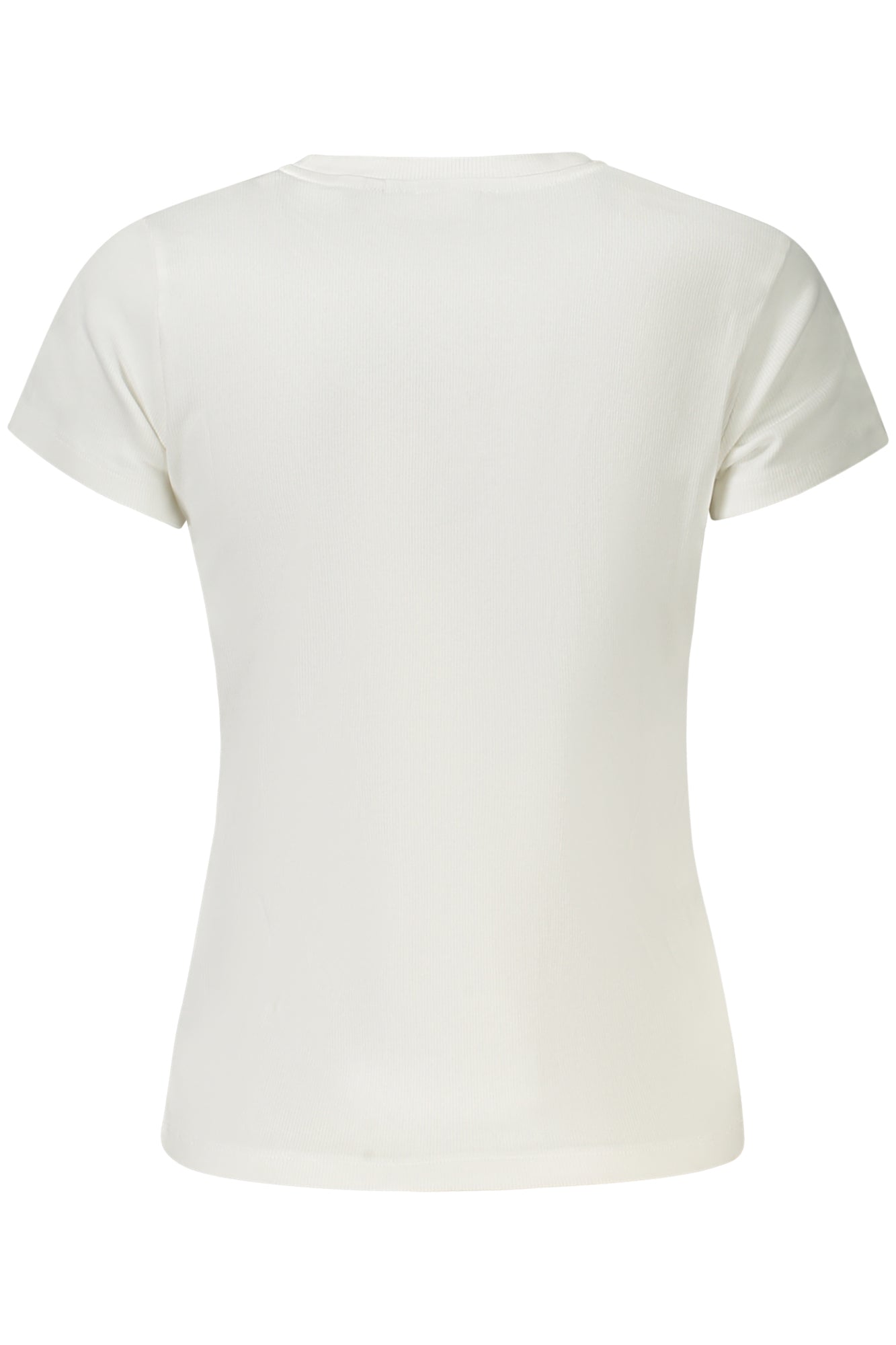 PL506037_BI800 – Damen T-Shirt Weiß - Kurzarm, Rundhals, Nachhaltige Baumwolle – Größe: XS, S, M, L, XL – Farbe: Bianco