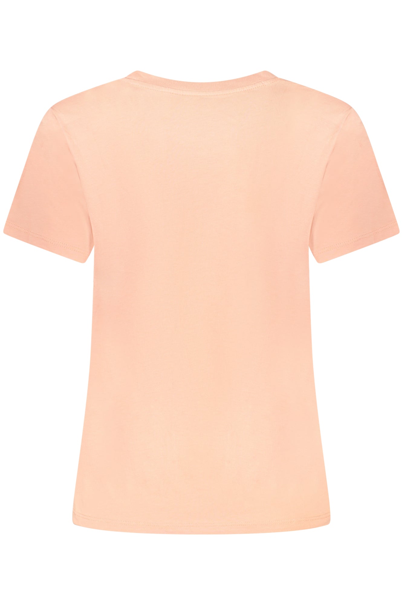 PL506012MACY_RS316 – Damen T-Shirt Rosa mit Rundhalsausschnitt aus Bio-Baumwolle – Größe: XS, S, M, L, XL – Farbe: Rosa