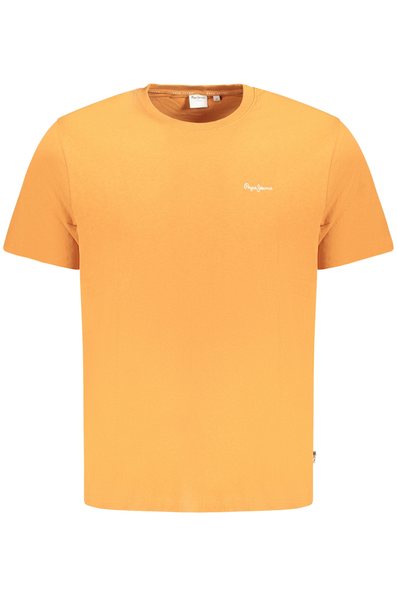 PM509933CONTRASTCONNOR_AR166 – Herren Kurzarm T-Shirt in Orange aus nachhaltiger Baumwolle – Größe: S, M, L, XL, 2XL – Farbe: Arancione