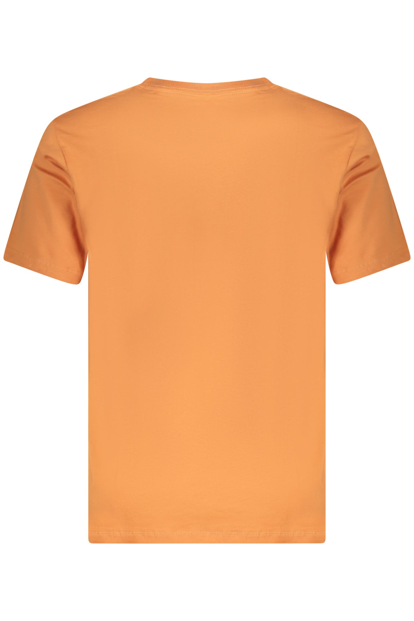 PM508208EGGON_AR166 – Herren Kurzarm-T-Shirt Orange – Nachhaltig & Stylisch mit Print – Größe: S, M, L, XL, 2XL – Farbe: Arancione