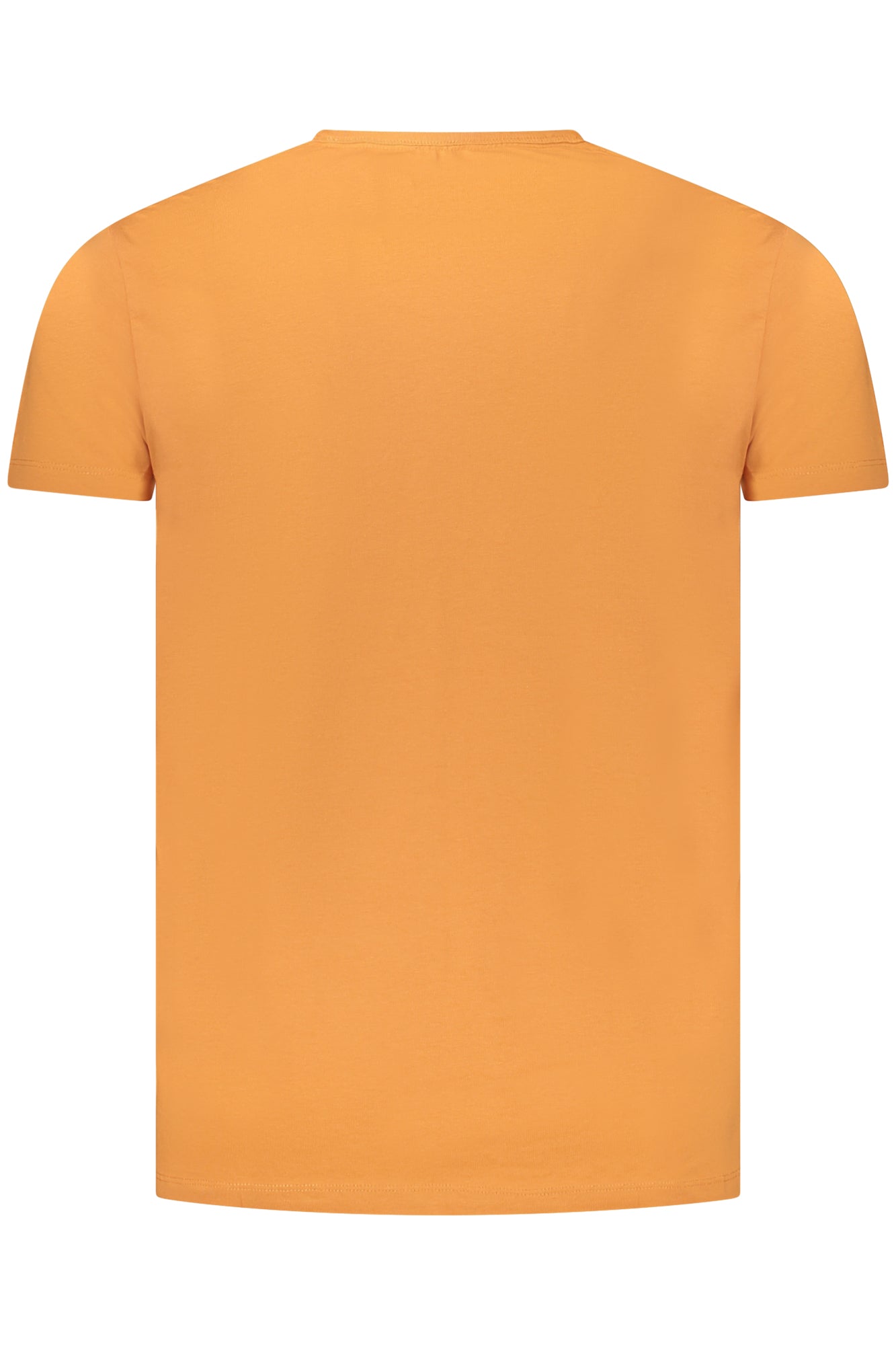 PM508212ORIGINALBASIC3_AR166 – Herren Slim Fit Kurzarmshirt Orange aus nachhaltiger Baumwolle – Größe: S, M, L, XL, 2XL – Farbe: Arancione