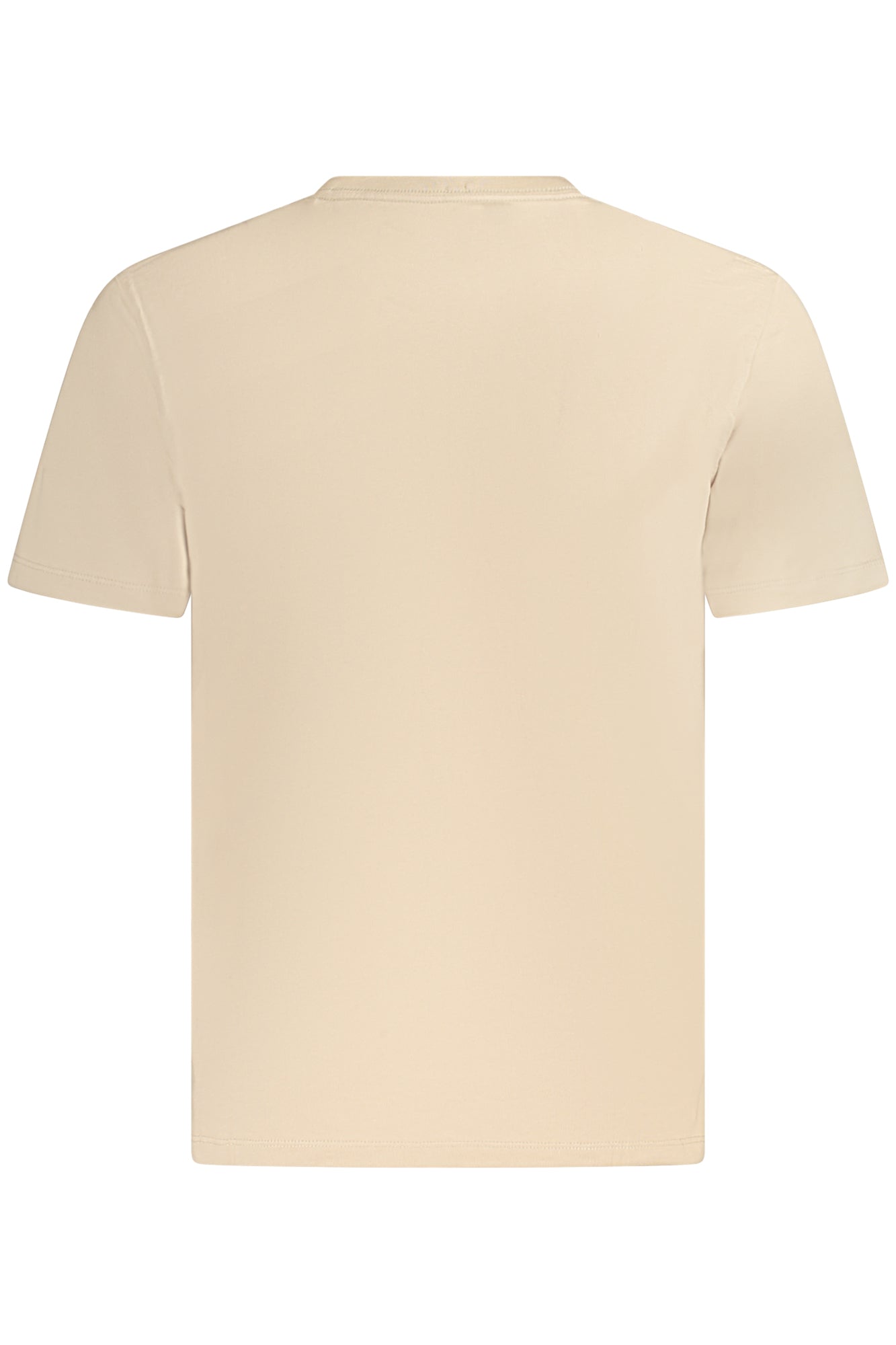 PM508208EGGON_BE833 – Herren Kurzarm T-Shirt Beige aus 100% Nachhaltiger Baumwolle – Größe: S, M, L, XL, 2XL – Farbe: Beige