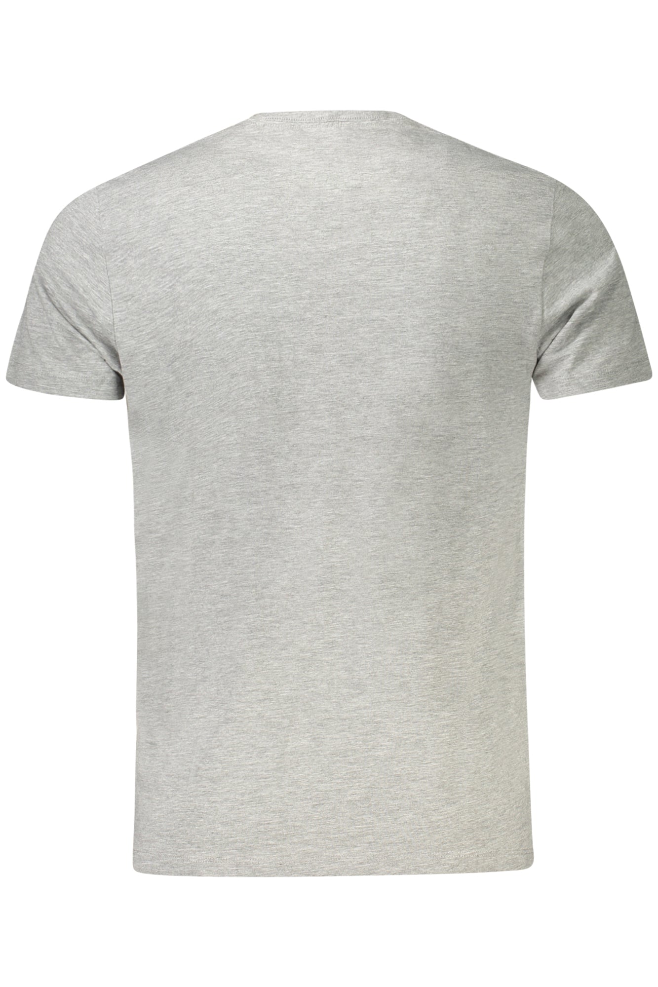 PM508212_GR933 – Nachhaltiges Herren T-Shirt Grau: Slim Fit, Rundhals, Print-Design – Größe: S, M, L, XL, 2XL – Farbe: Grigio