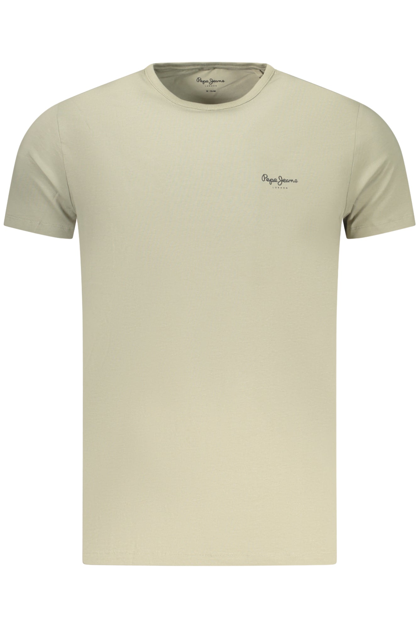 PM5010180ORIGINALBASIC3N_VE701 – Nachhaltiges grünes Herren-T-Shirt: Slim Fit, Rundhals, Druckdesign – Größe: S, M, L, XL, 2XL – Farbe: Verde