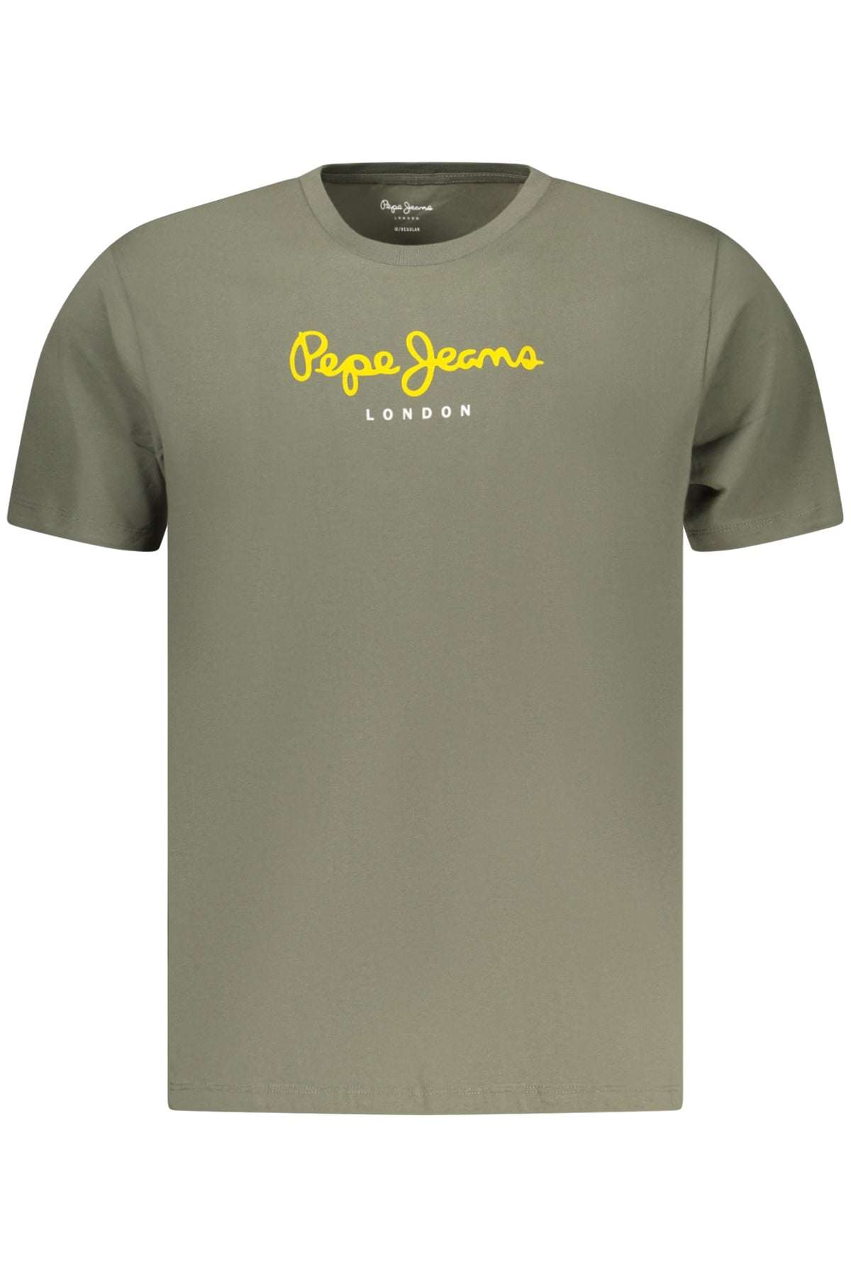 PM5010178EGGON_VE728 – Herren T-Shirt Grün aus Nachhaltiger Baumwolle – Regular Fit, Rundhals – Größe: S, M, L, XL, 2XL – Farbe: Verde
