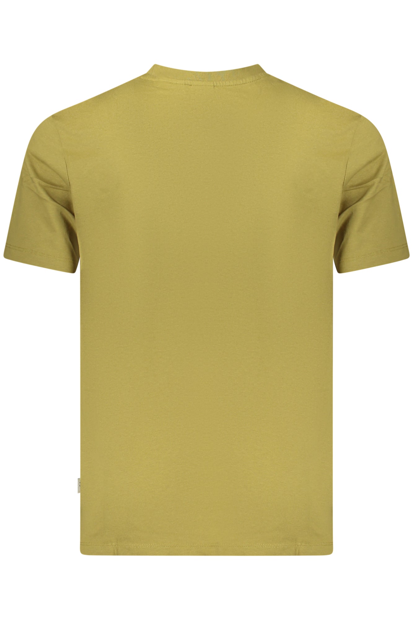 PM509741_VE728 – Herren T-Shirt Grün mit Stickerei aus Bio-Baumwolle - Kurzarm, Stylisch – Größe: S, M, L, XL, 2XL – Farbe: Verde