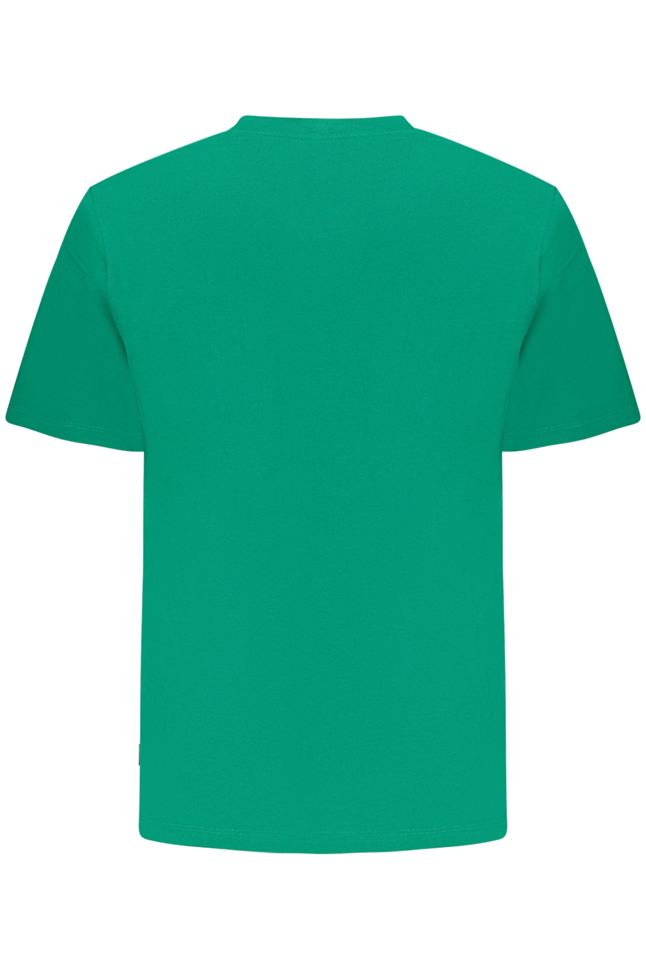 PM509933CONTRASTCONNOR_VE653 – Herren Kurzarm T-Shirt Grün – Nachhaltige Baumwolle mit Stickerei – Größe: S, M, L, XL, 2XL – Farbe: Verde