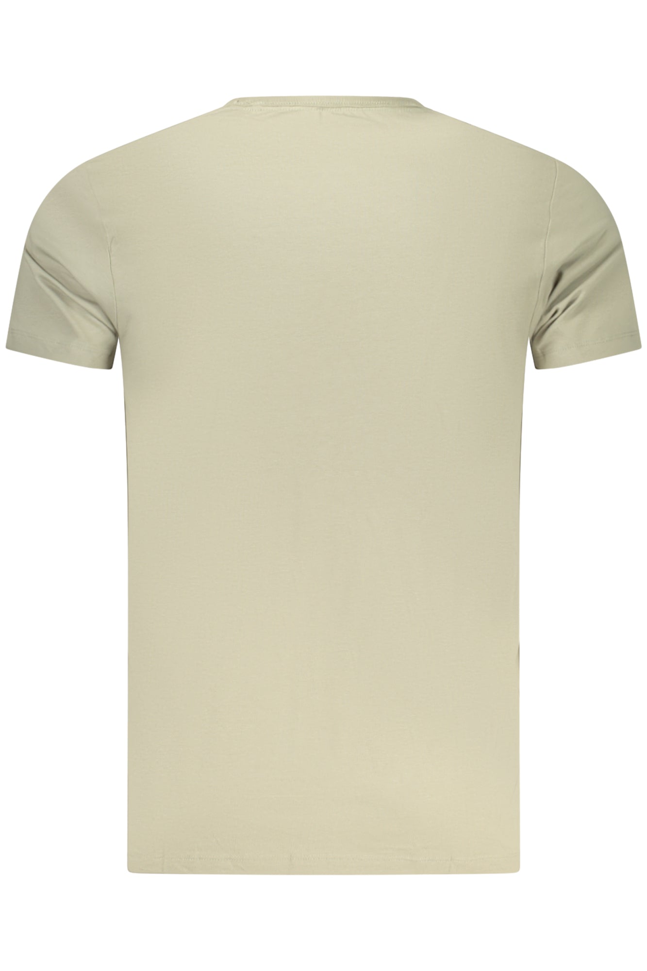 PM5010180ORIGINALBASIC3N_VE701 – Nachhaltiges grünes Herren-T-Shirt: Slim Fit, Rundhals, Druckdesign – Größe: S, M, L, XL, 2XL – Farbe: Verde