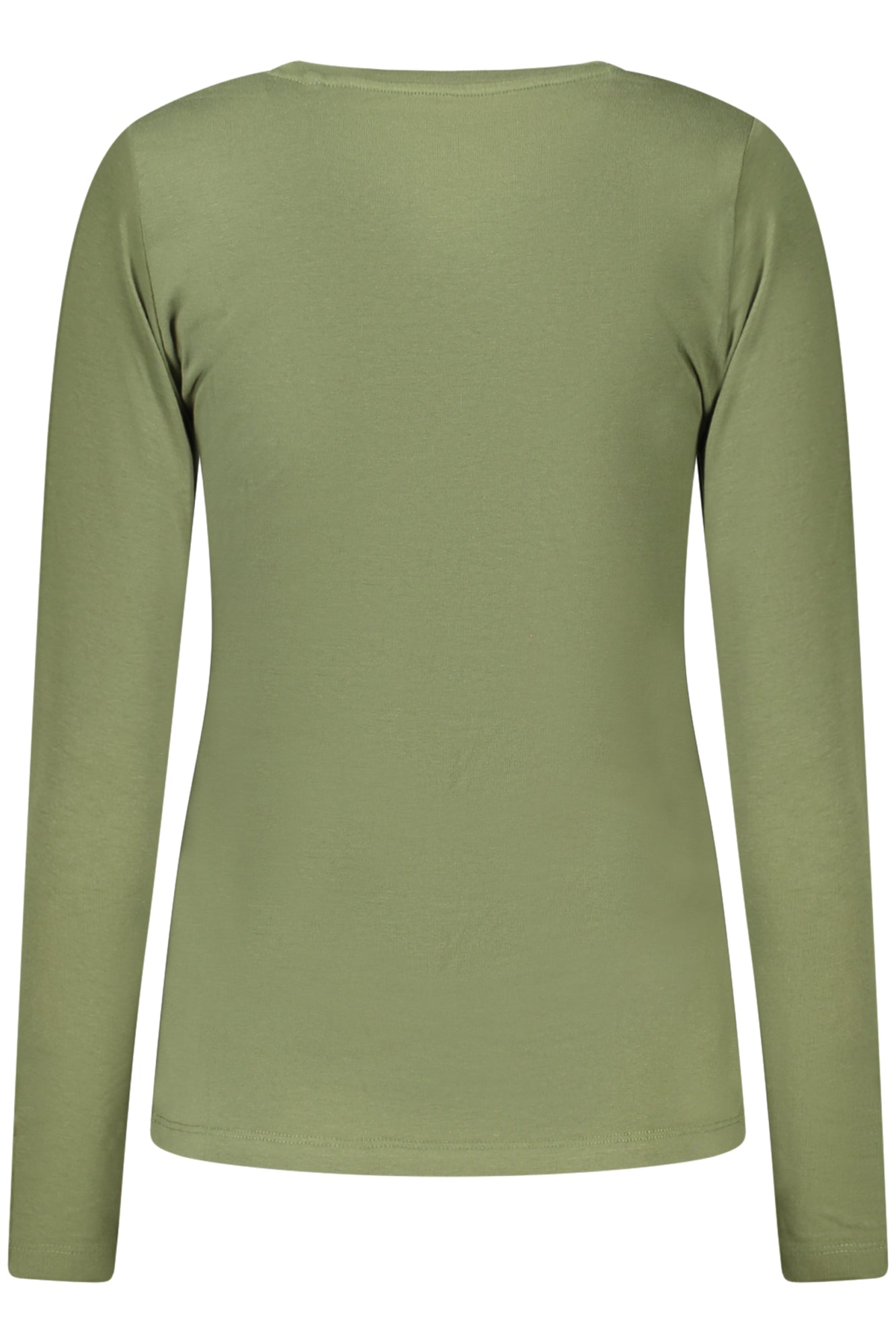 PL505203NEWVIRGINIA_VE765 – Damen Langarmshirt Grün – Nachhaltig & Stylisch aus Baumwolle – Größe: XS, S, M, L, XL – Farbe: Verde