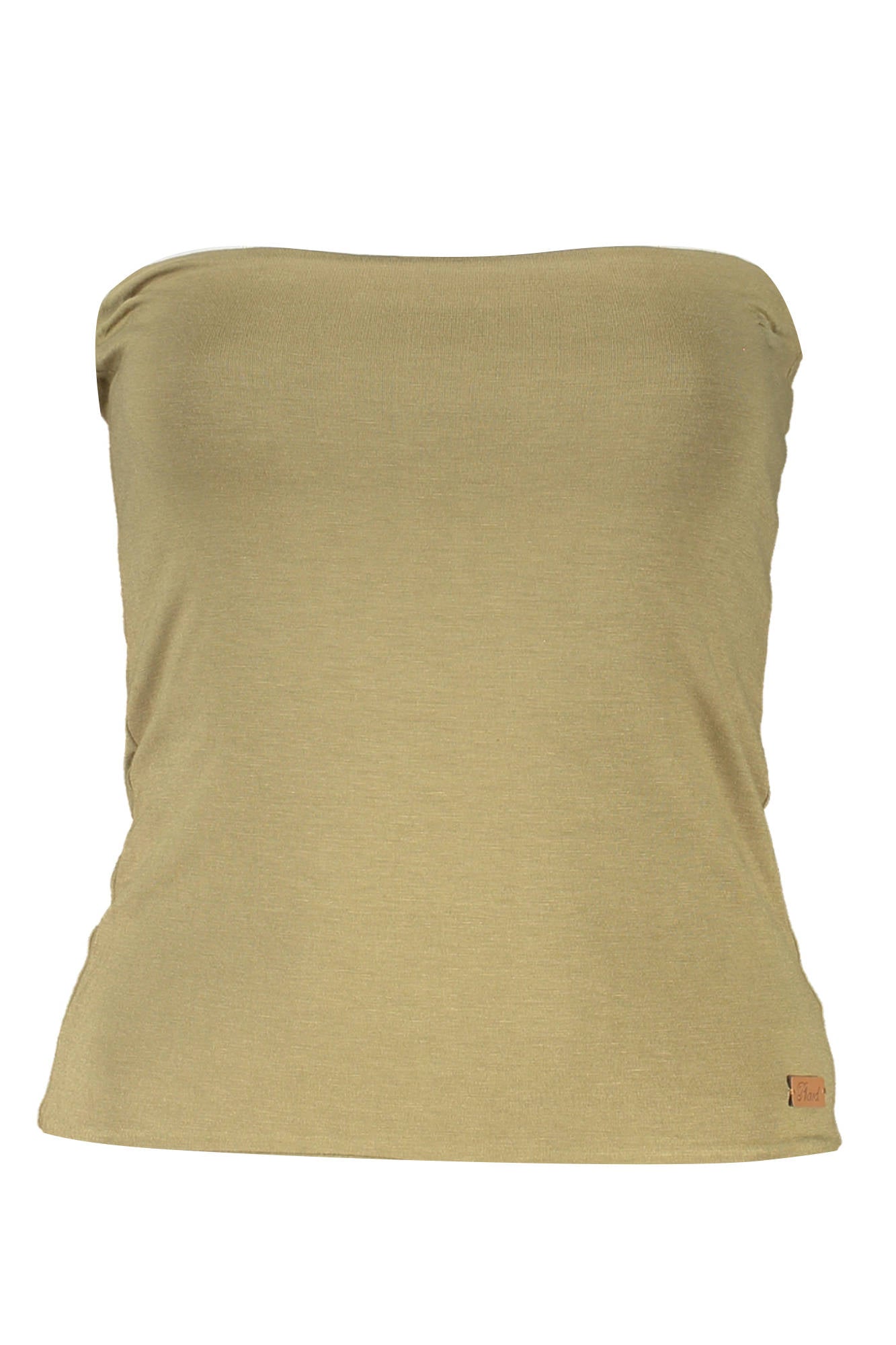 P1109151A01200-BLOOM_VERDE_C06794 – Elegantes Damentop in Grün mit dezentem Logo-Design. – Größe: L – Farbe: Verde