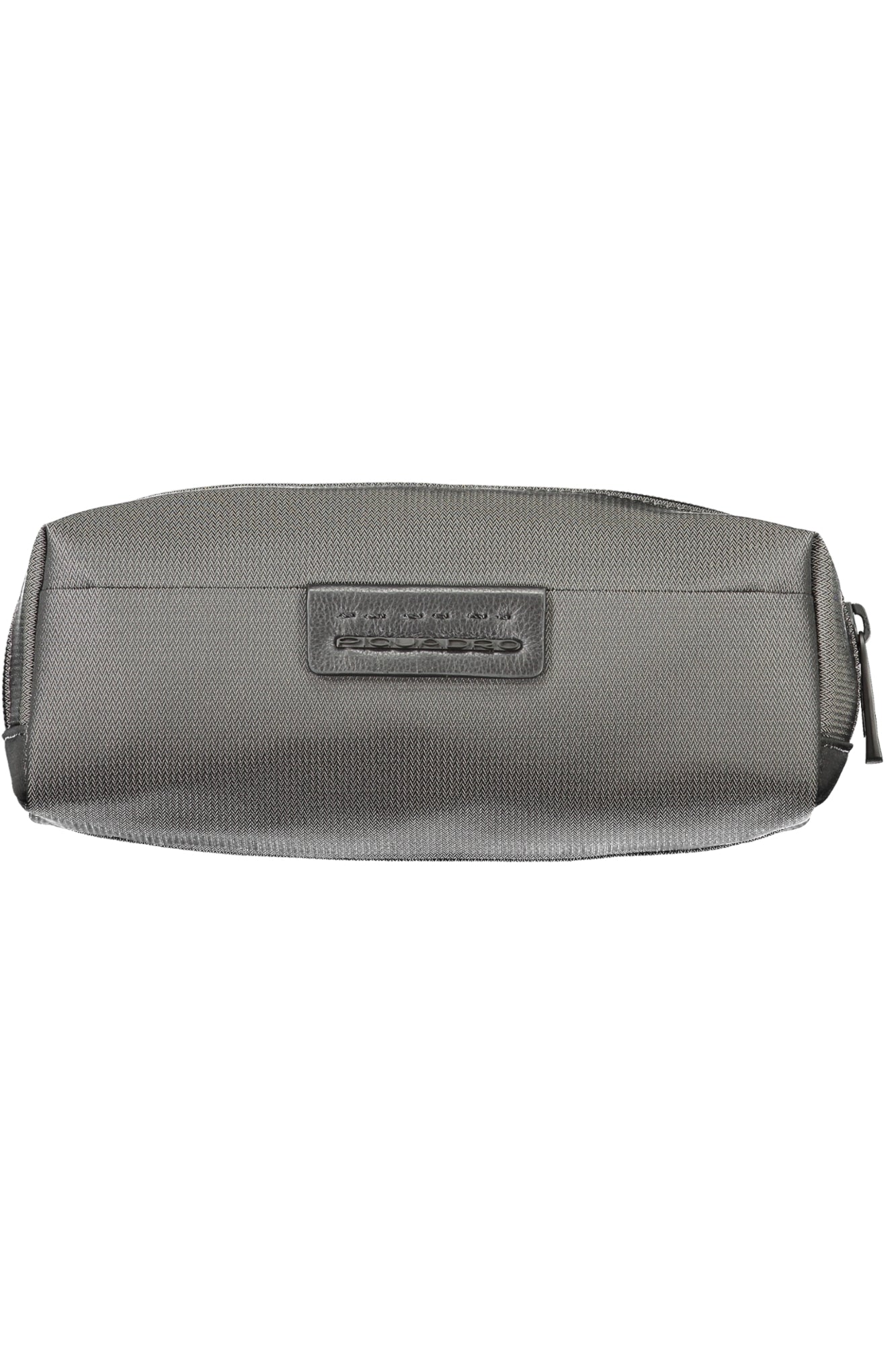 AC3870P16_GRCHEVGR – Stylisches Herren-Mäppchen in Grau mit Kontrasten und Reißverschluss – Größe: UNI – Farbe: Grigio