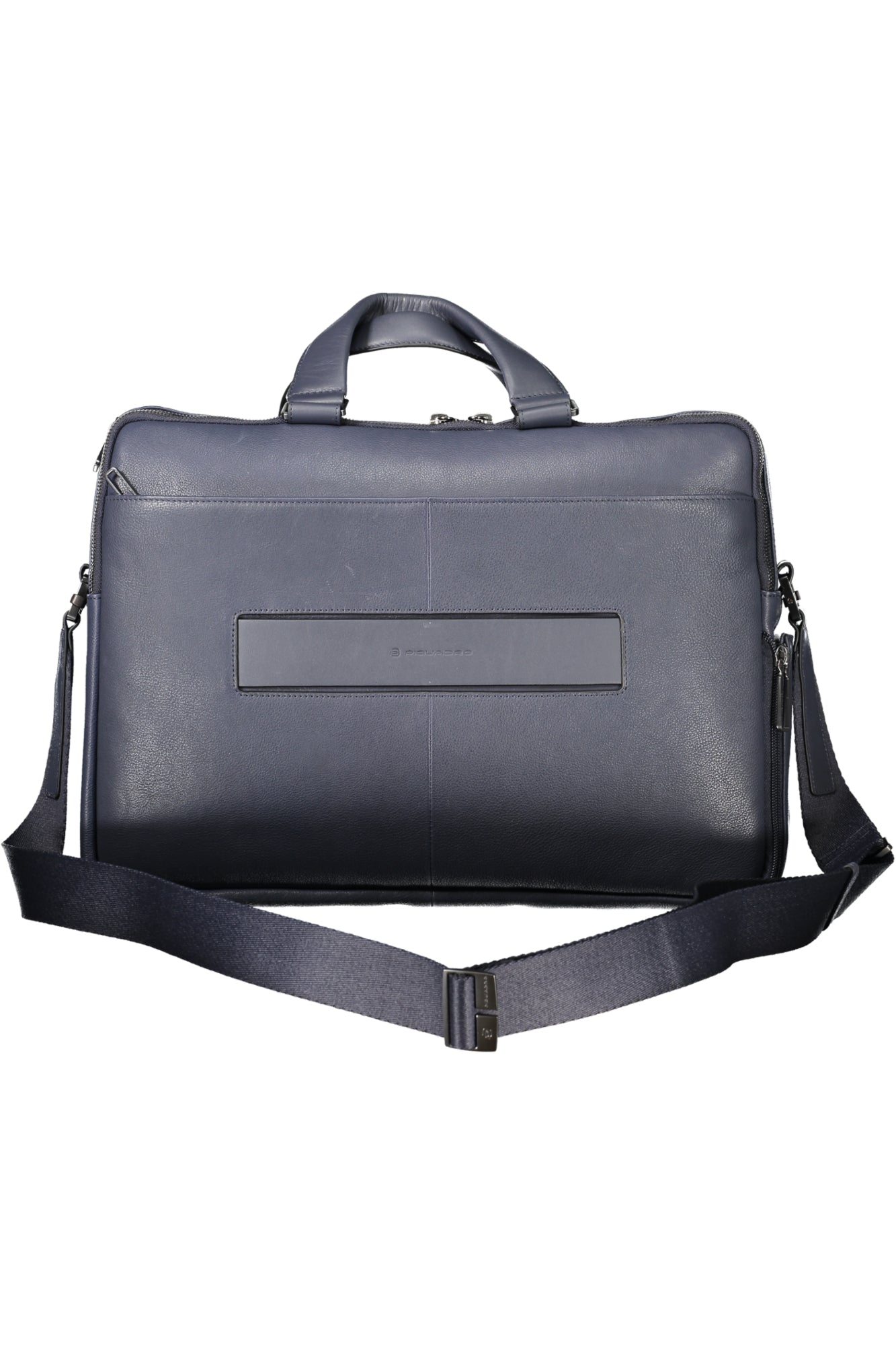 CA5882W116_BLBLU – Elegante blaue Herrentasche: 2 Henkel, Laptopfach, verstellbar – Größe: UNI – Farbe: Blu