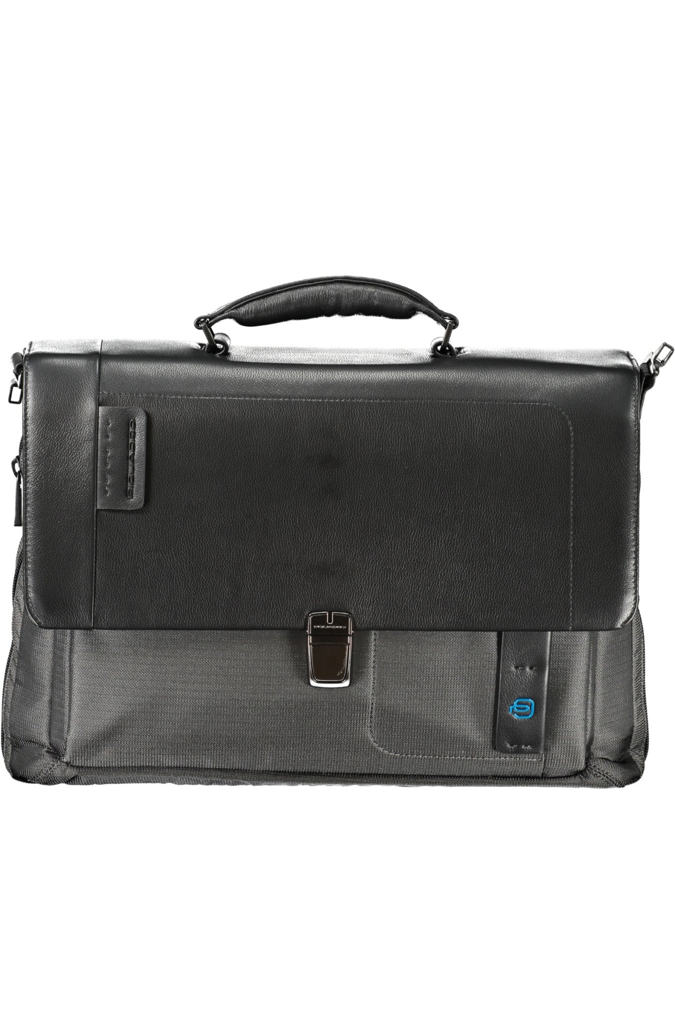 CA3111P16_GRCHEVGR – Graue Herrentasche: Erweiterbare Aktentasche mit Laptopfach – Größe: UNI – Farbe: Grigio