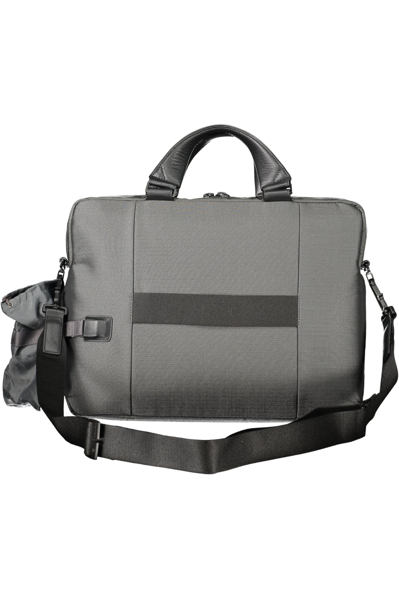 CA1903P16_GRCHEVGR – Stilvolle graue Herrenumhängetasche mit Laptopfach und Flaschenfach – Größe: UNI – Farbe: Grigio