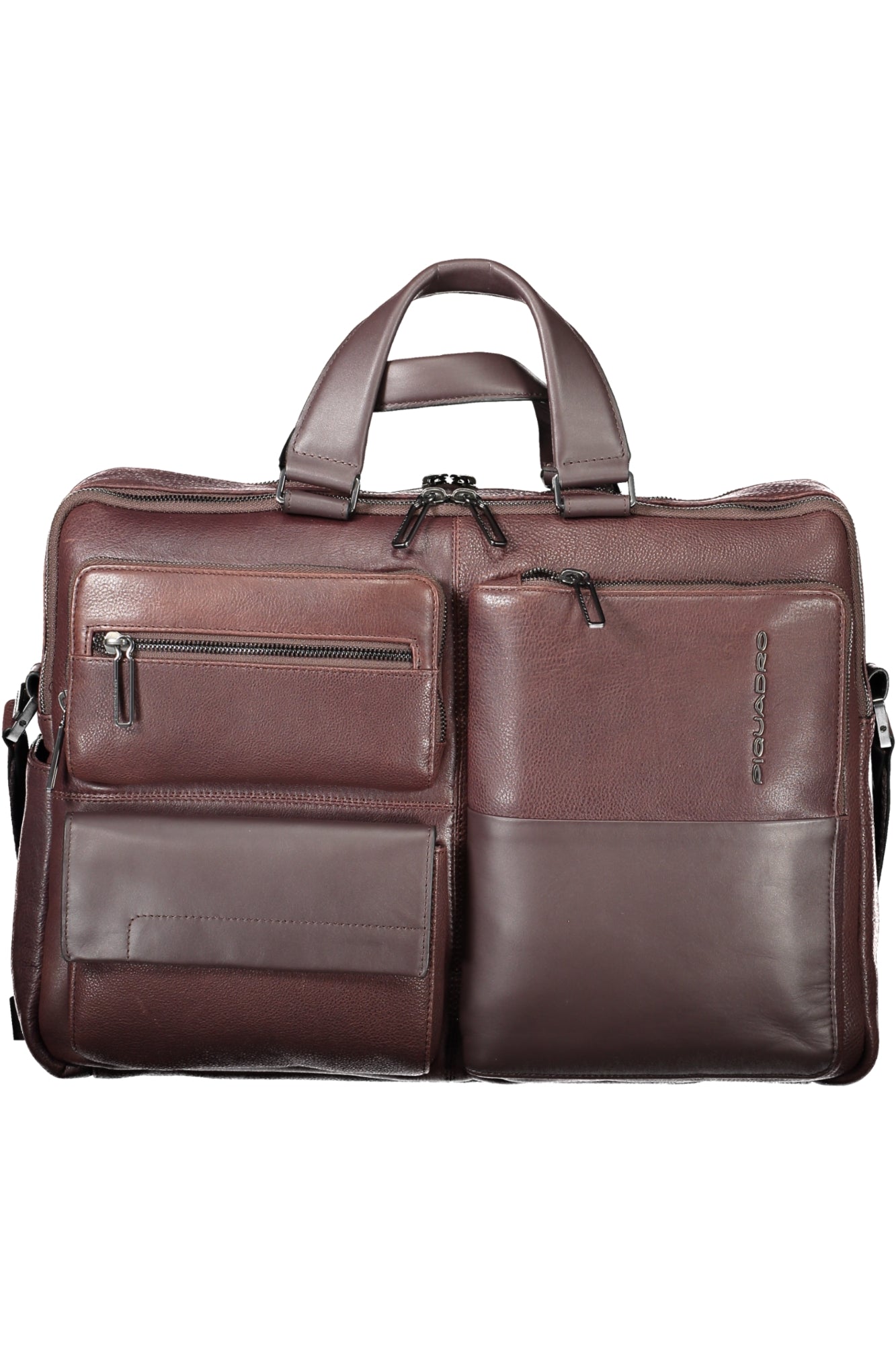CA5882W116_MAM – Elegante braune Herrentasche mit Laptopfach und abnehmbarem Gurt – Größe: UNI – Farbe: Marrone