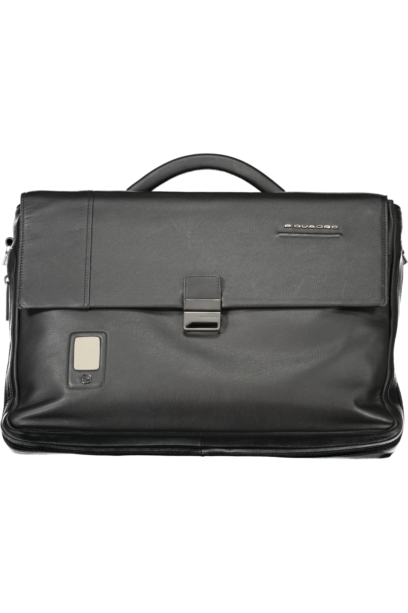 CA3111AO_NEN – Stylische schwarze Herrentasche mit Laptopfach und Kontrastdetails – Größe: UNI – Farbe: Nero