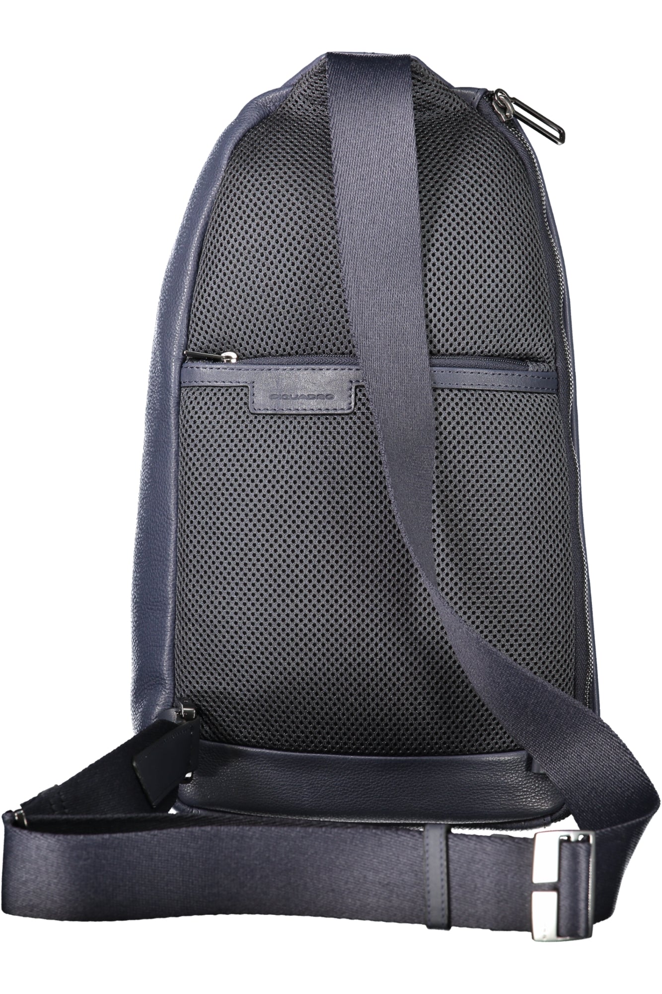 CA5880W116_BLBLU – Einstellbare blaue Herrentasche mit Bauchtaschenoption und Tabletfach – Größe: UNI – Farbe: Blu